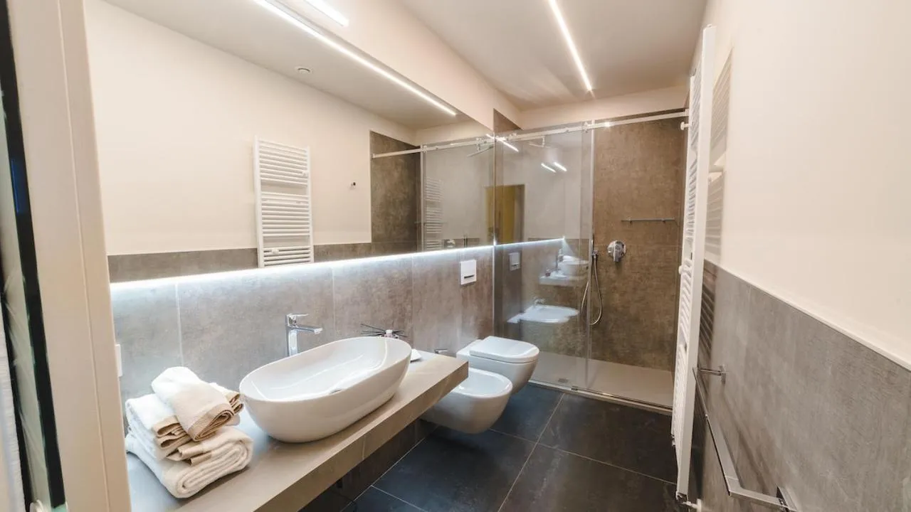 Bathroom in Vietti Apartments
