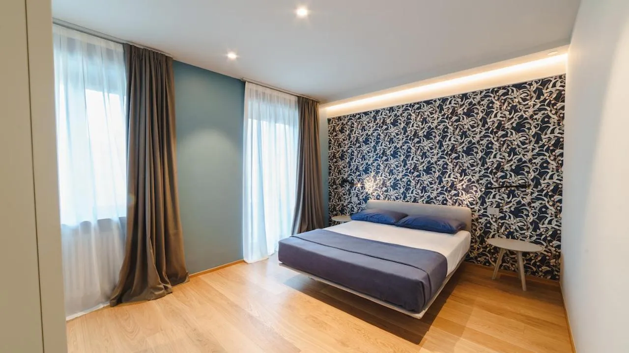 Bedroom, Bed in Vietti Apartments