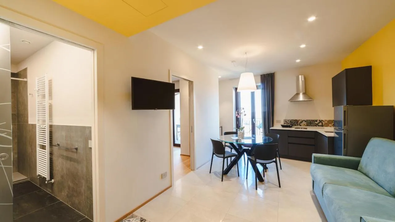 Living room in Vietti Apartments