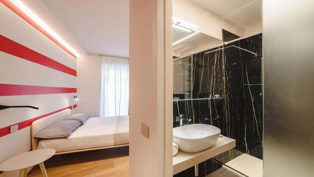 Bathroom in Vietti Apartments
