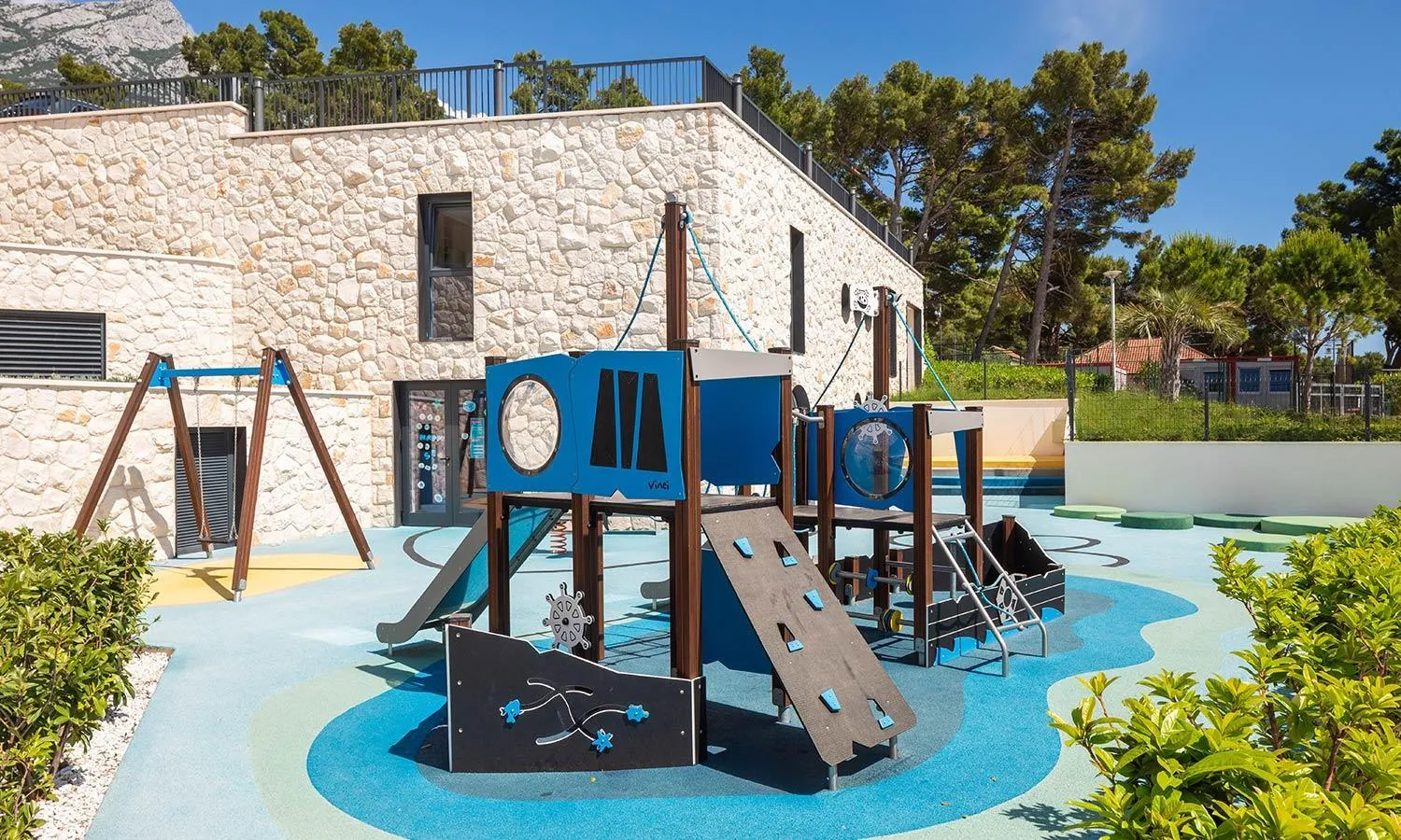 Children play ground in Aminess Laurel Khalani Hotel