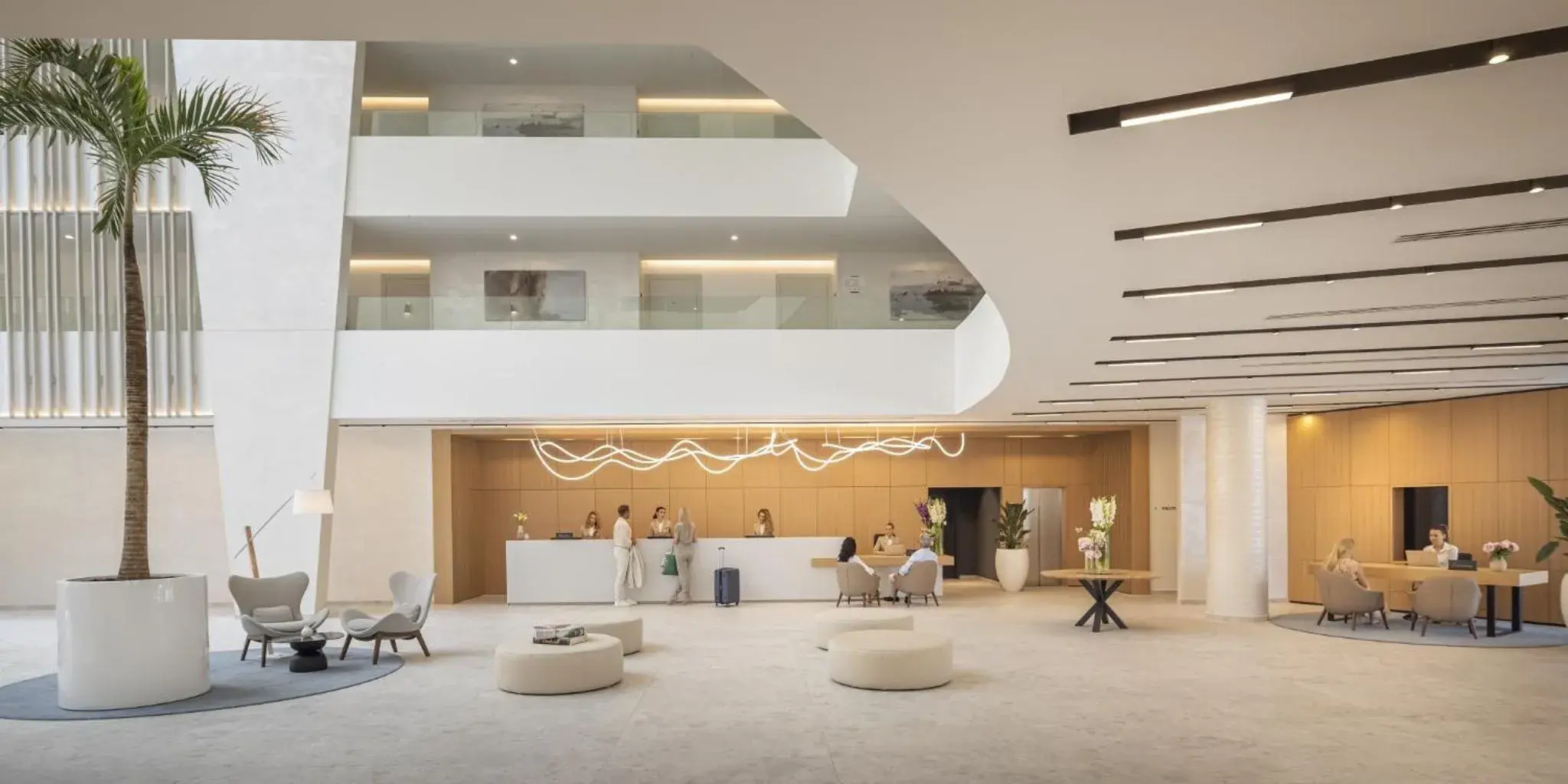 Lobby or reception in Aminess Laurel Khalani Hotel Lobby or reception in Aminess Laurel Khalani Hotel