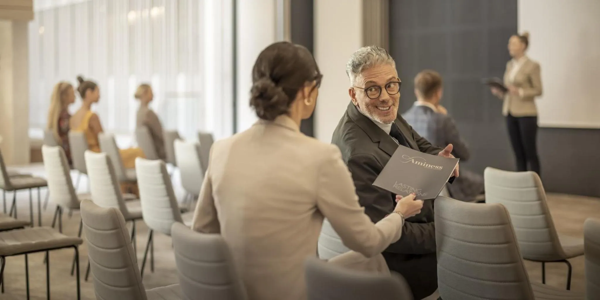 Meeting/conference room in Aminess Laurel Khalani Hotel