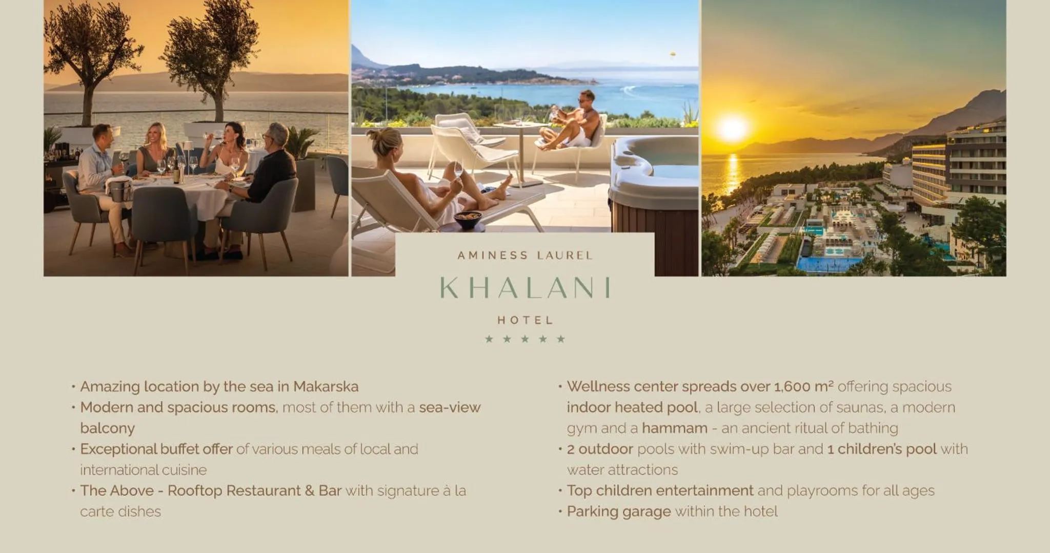 Property building in Aminess Laurel Khalani Hotel