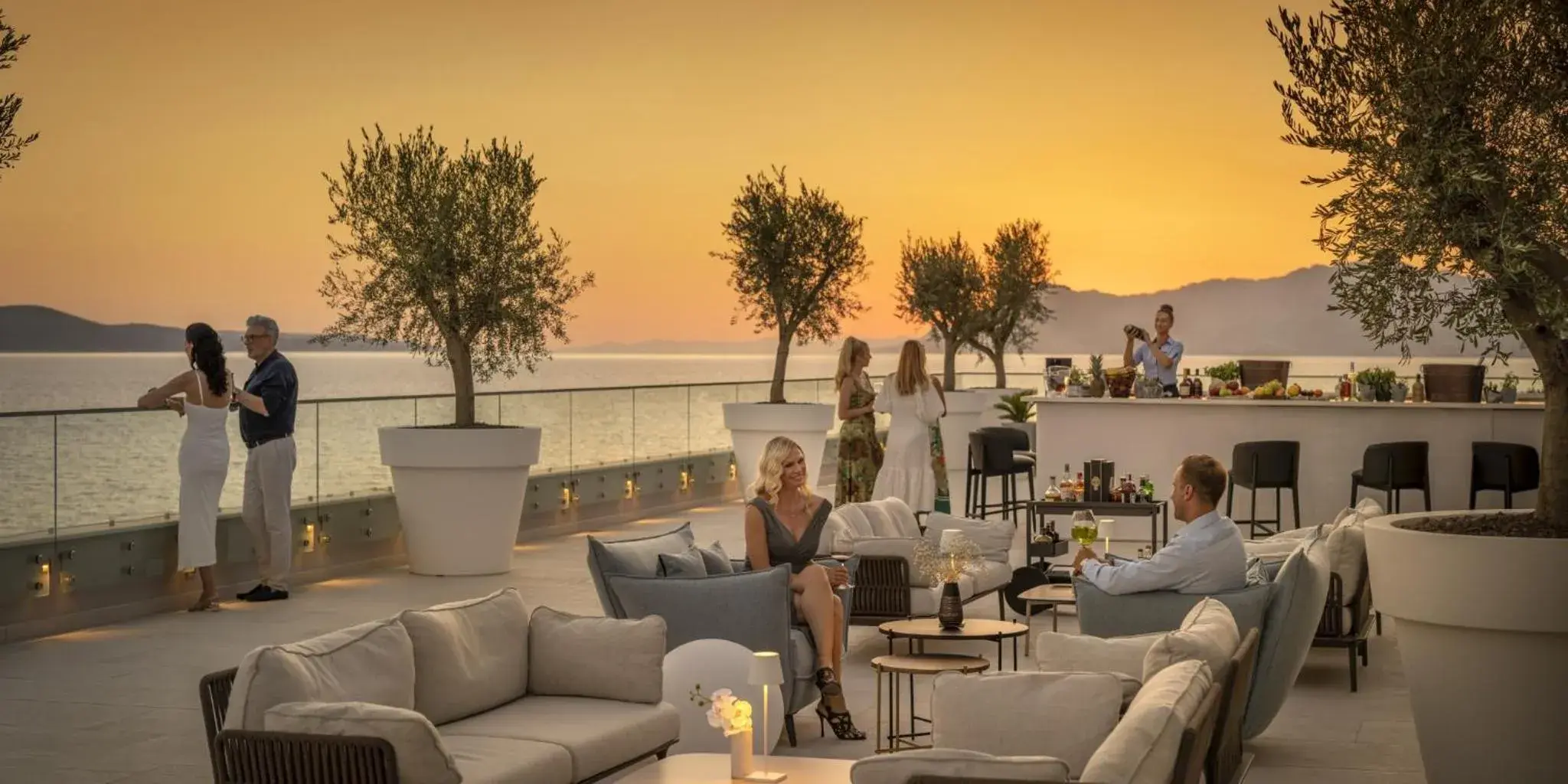 Lounge or bar in Aminess Laurel Khalani Hotel Lounge or bar in Aminess Laurel Khalani Hotel