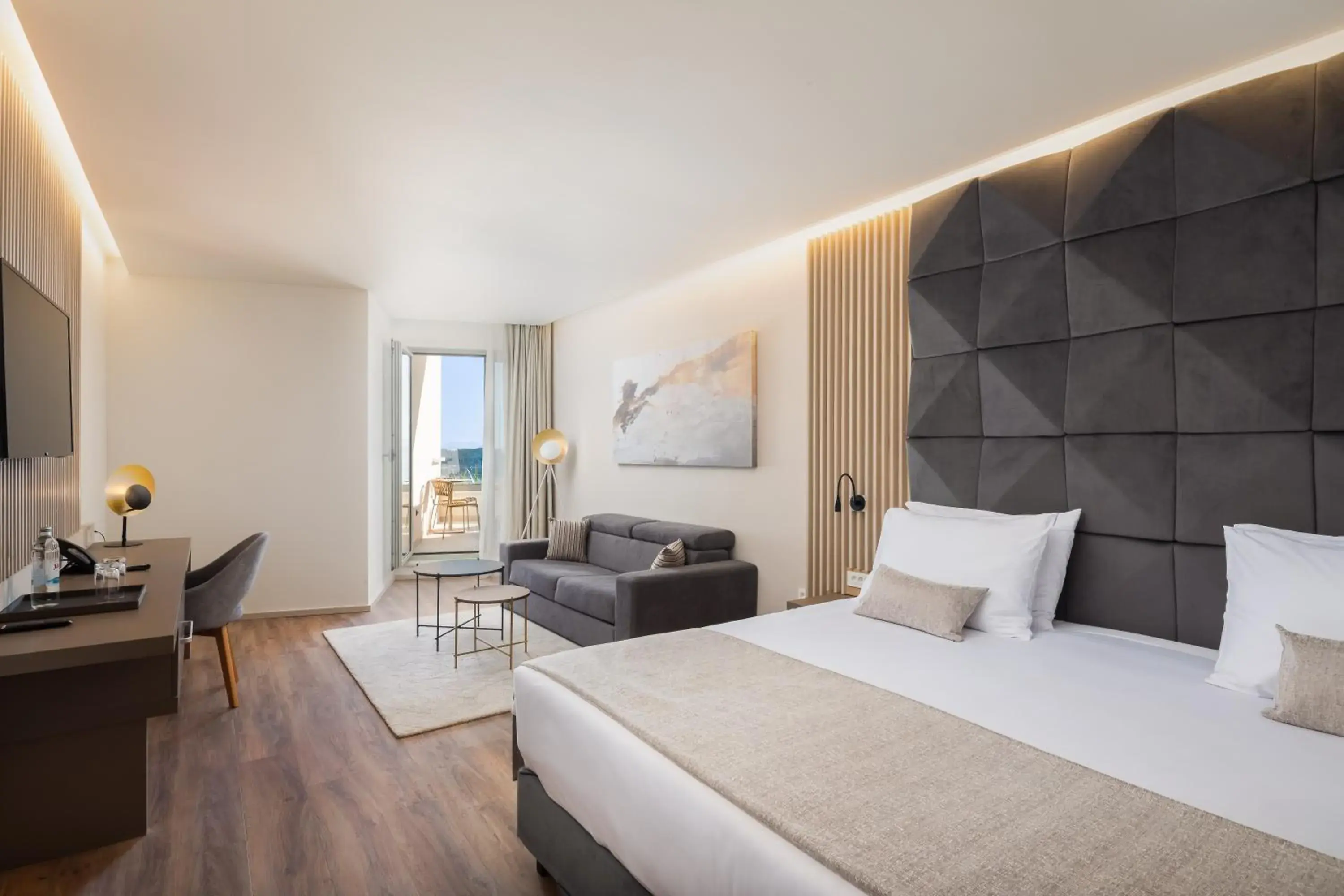 Veranda Room with Sea View and Private Whirlpool in Aminess Laurel Khalani Hotel Veranda Room with Sea View and Private Whirlpool in Aminess Laurel Khalani Hotel