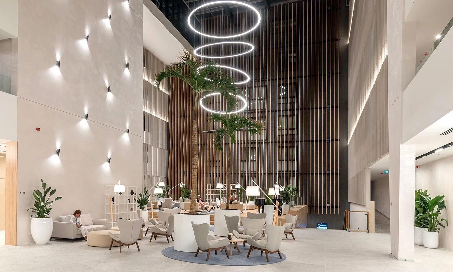 Lobby or reception in Aminess Laurel Khalani Hotel