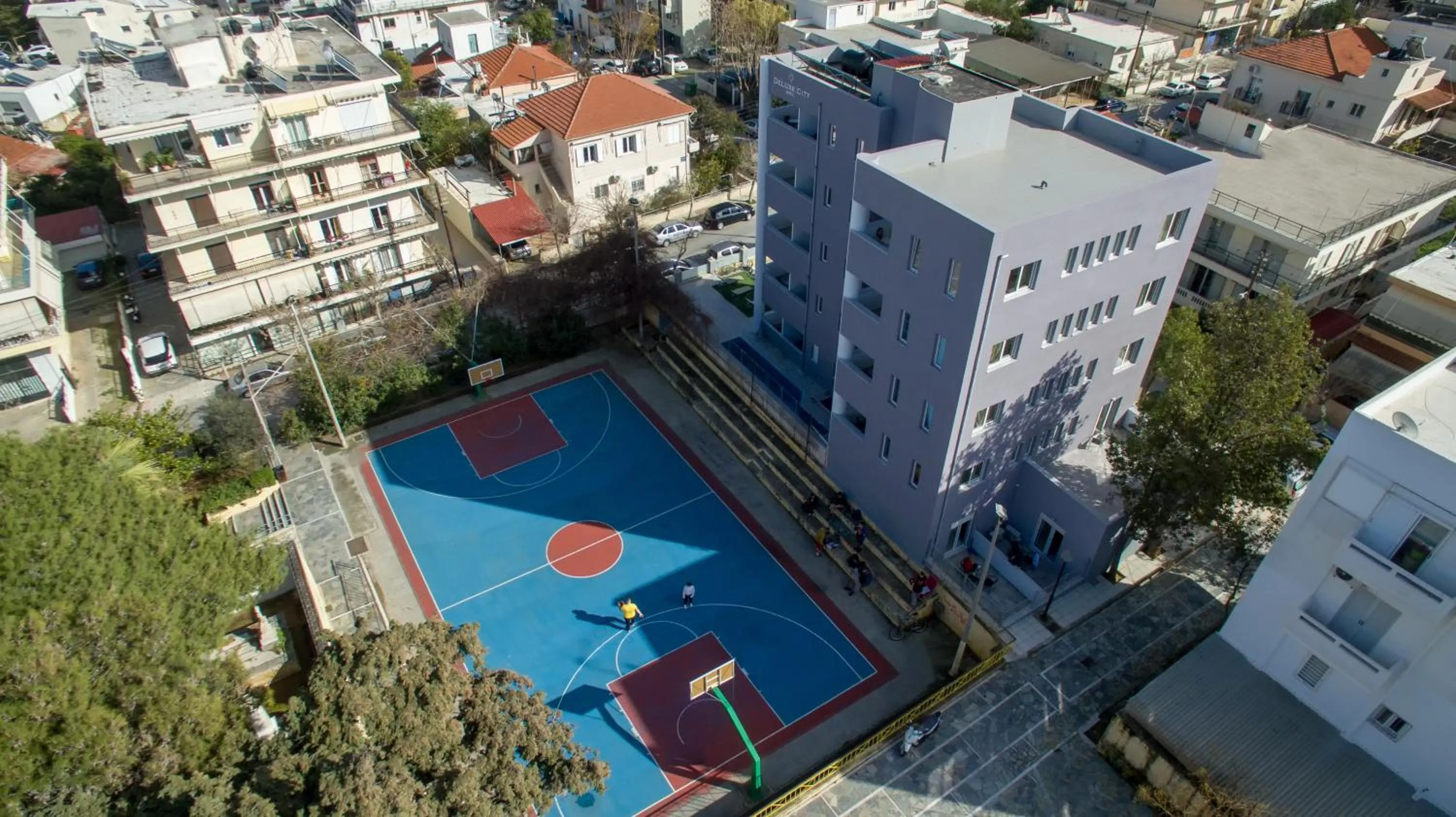 Bird's eye view in Deluxe City Hotel