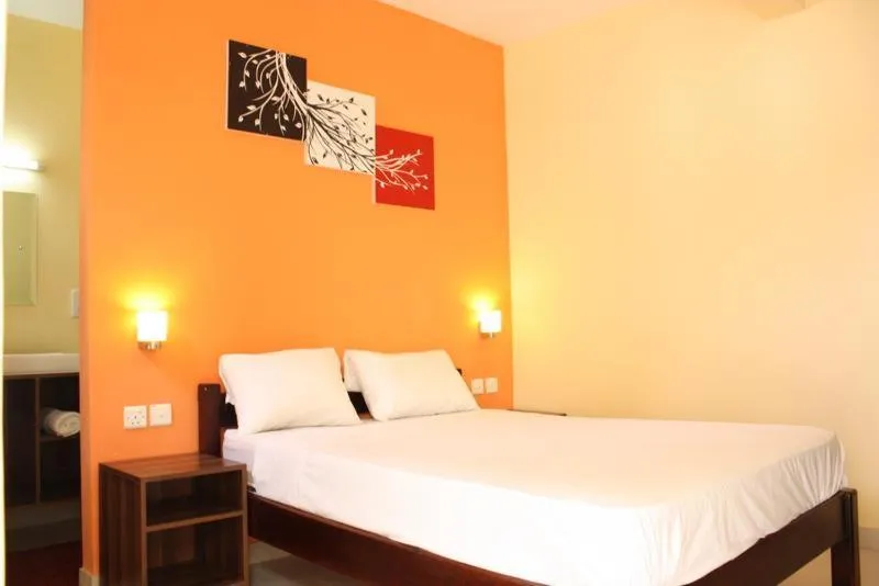 Bed in Le cactus guesthouse