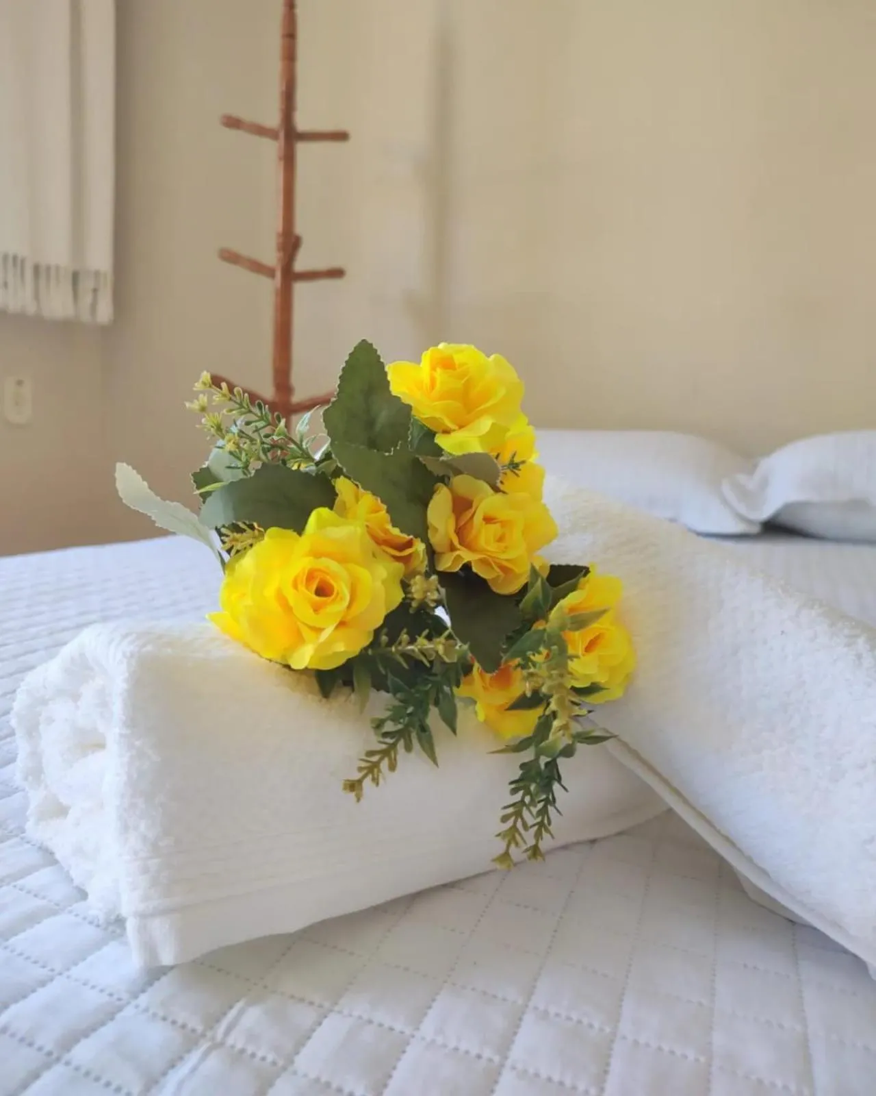 Double or Twin Room with Private Bathroom in Pousada Flor D' Açucena