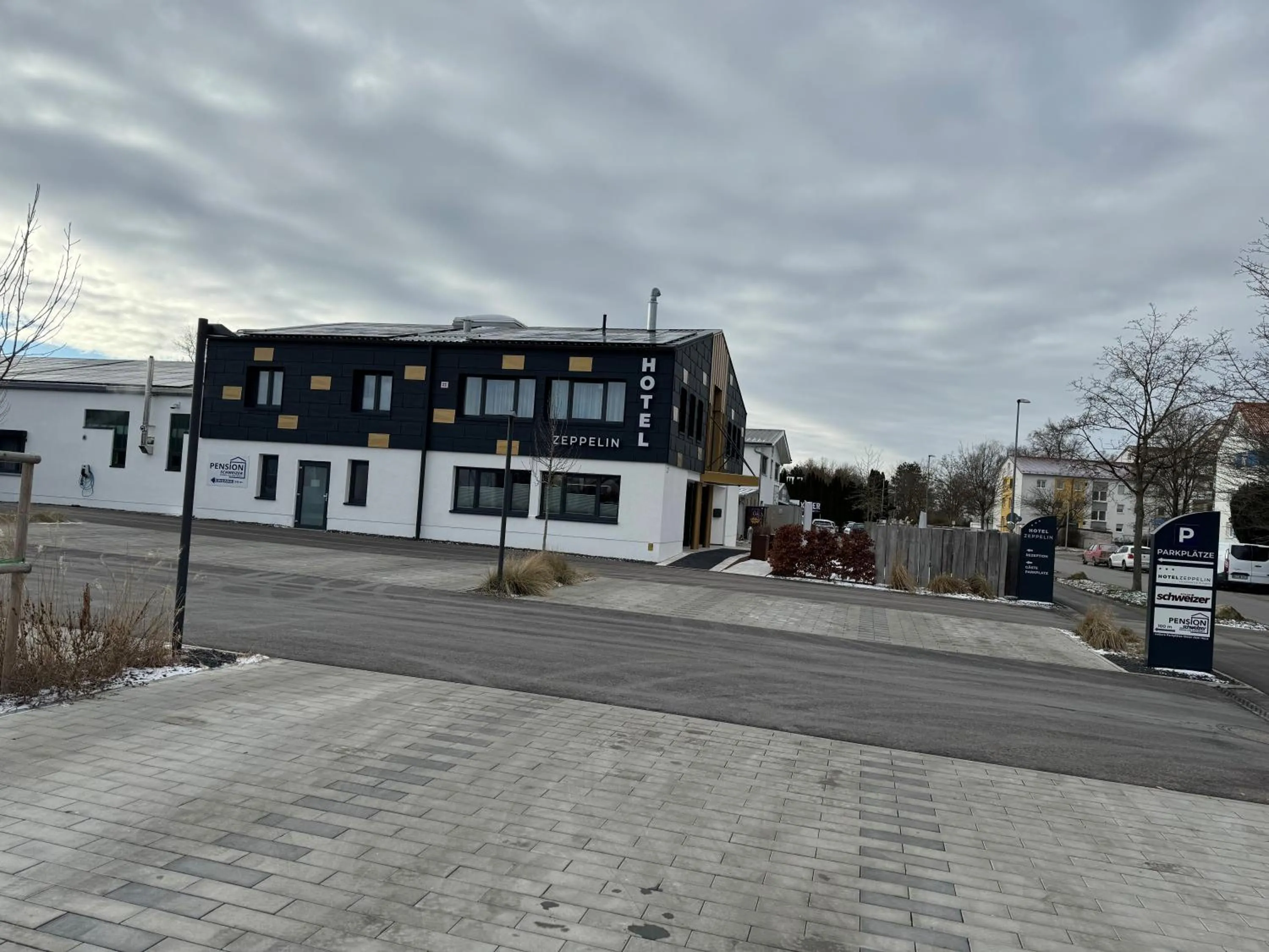 Property building in Hotel Zeppelin