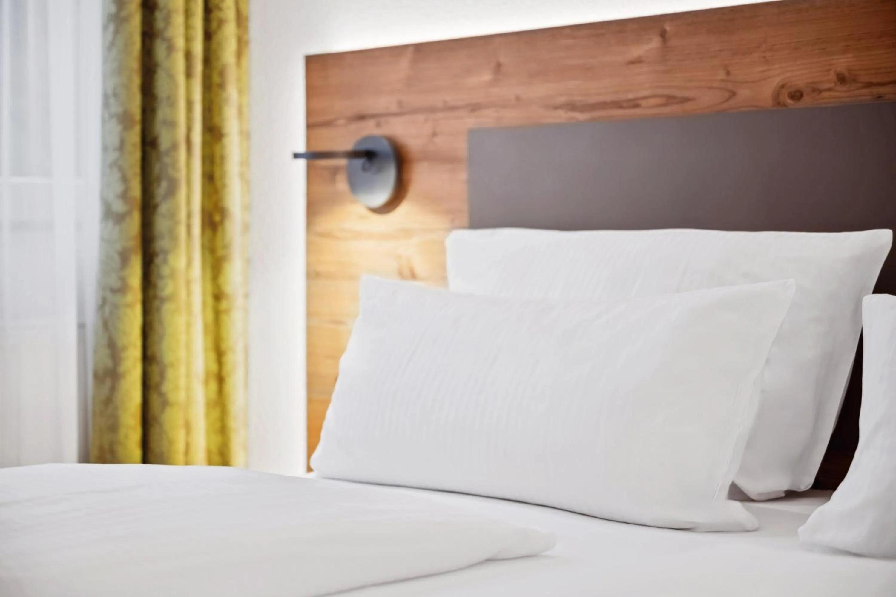 Bed in Hotel Zeppelin