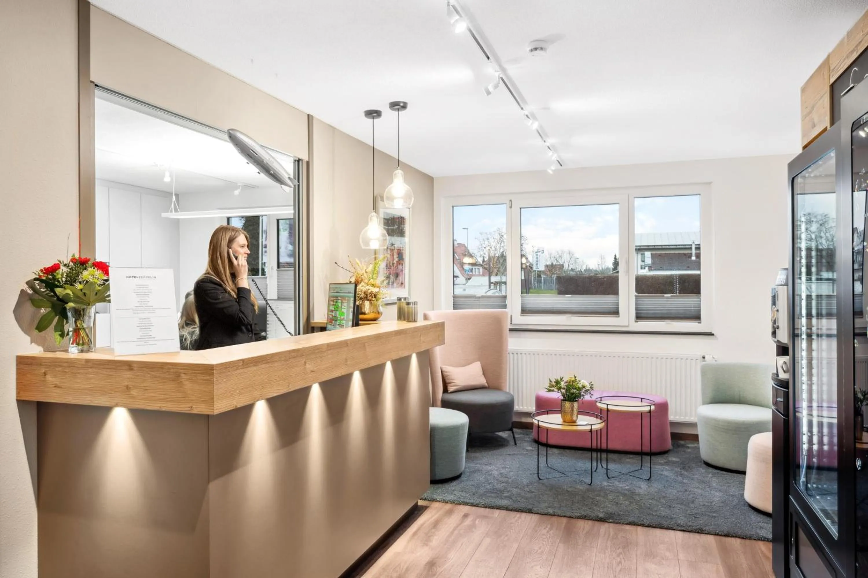 Lobby or reception in Hotel Zeppelin