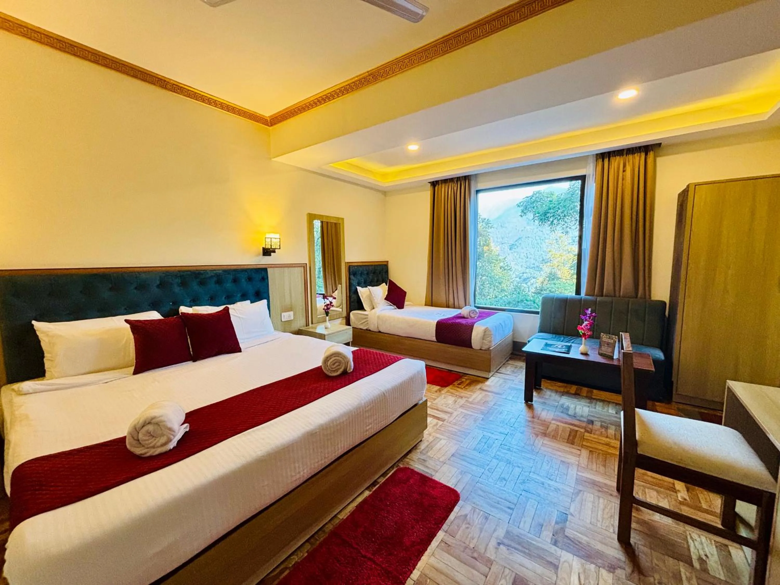 Bedroom, Bed in Kunden Fortune Resort Gangtok Near MG Marg