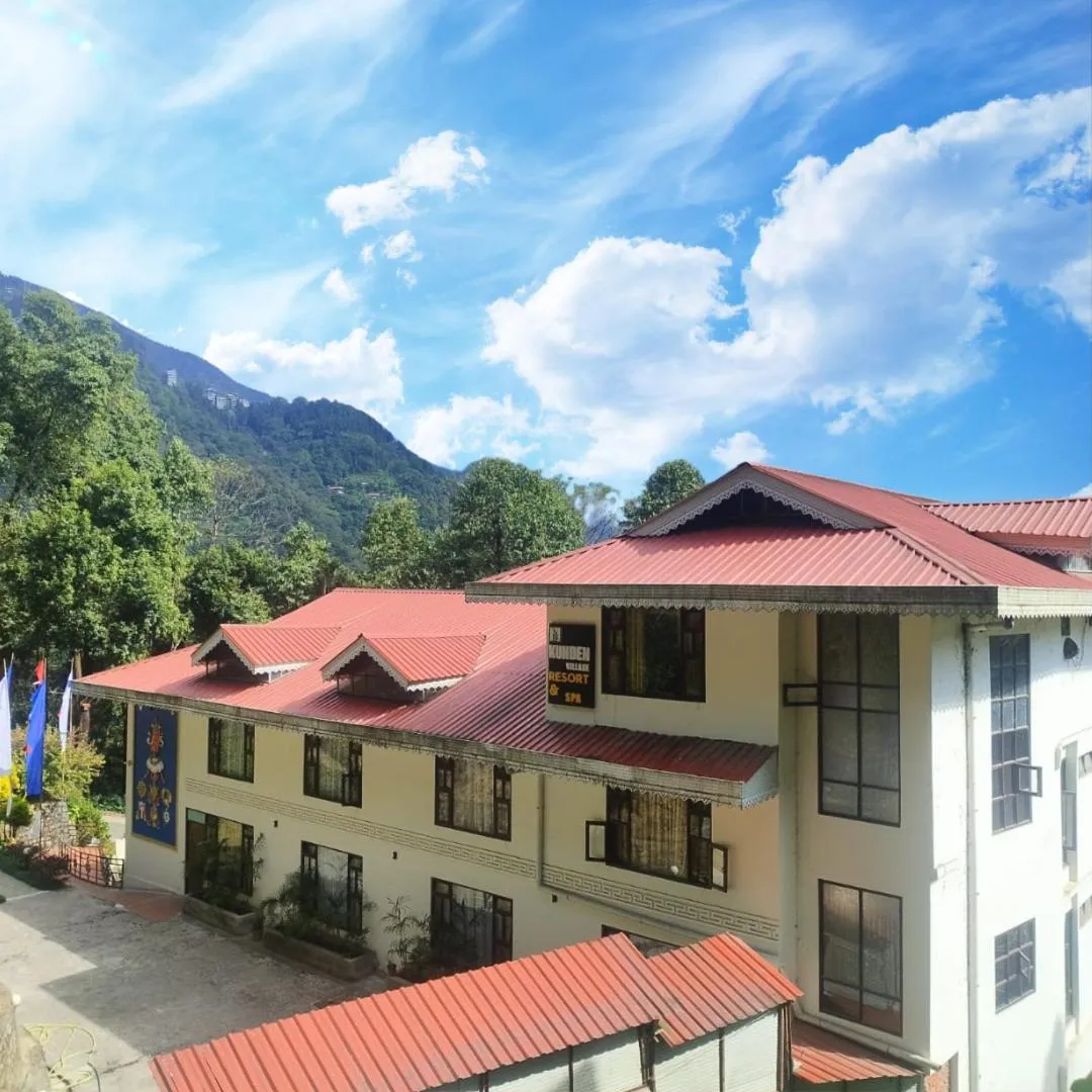 Mountain view in Kunden Fortune Resort Gangtok Near MG Marg
