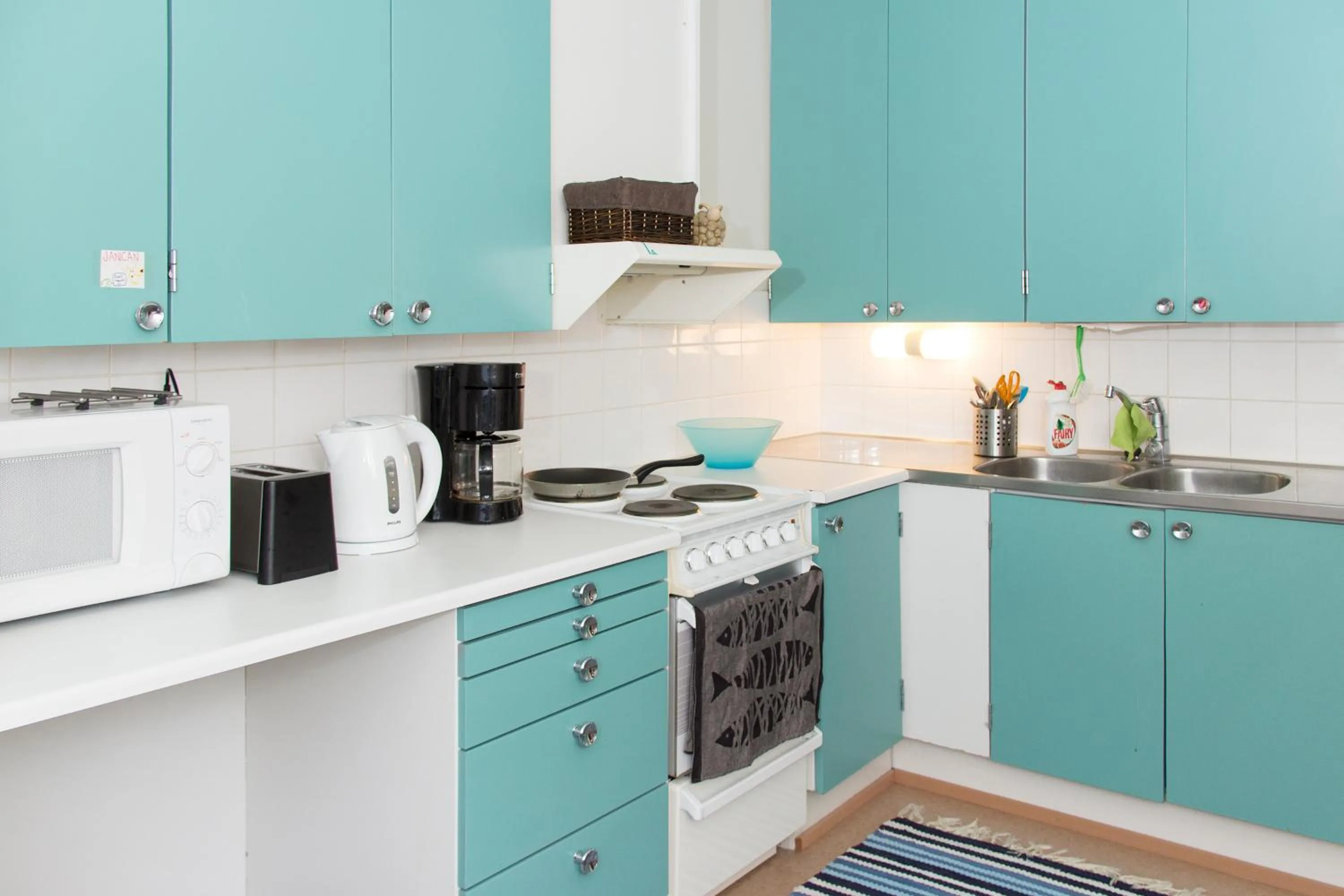 Communal lounge/ TV room in Summer Hotel Tähtelä, Alkio-opisto