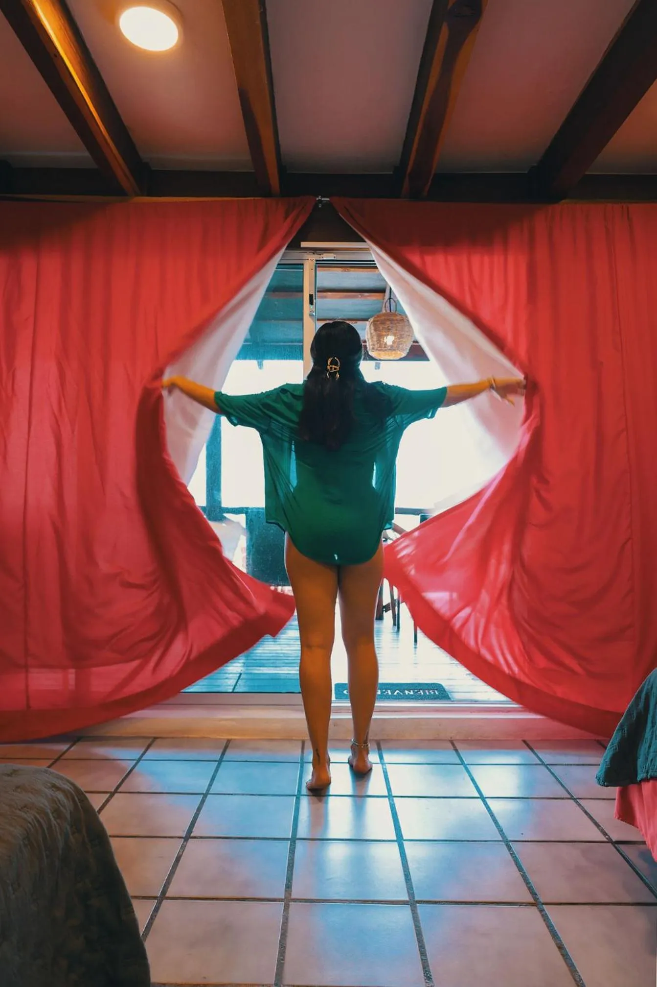 Balcony/Terrace in El Búho Lagoon Bacalar