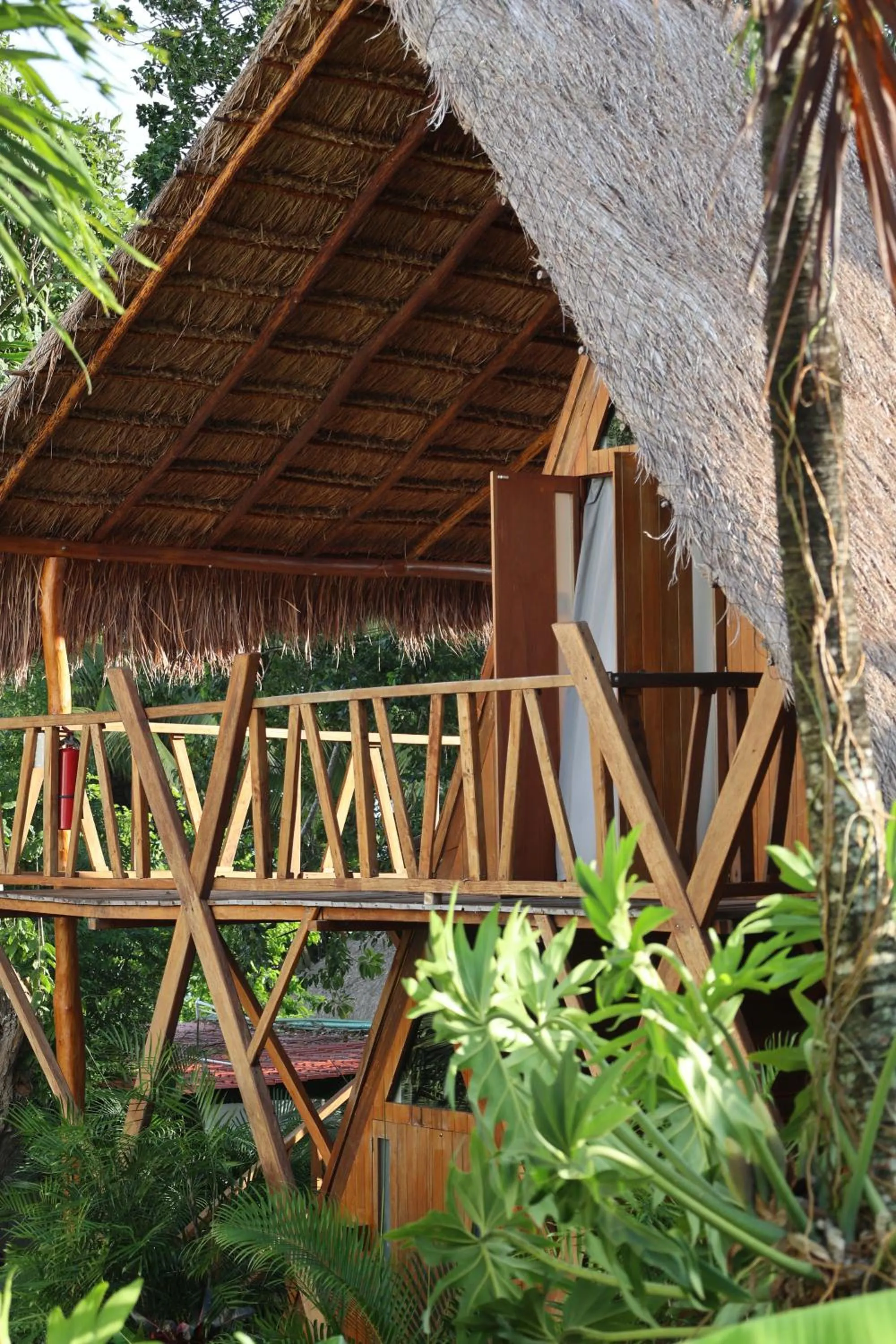 Property building in El Búho Lagoon Bacalar