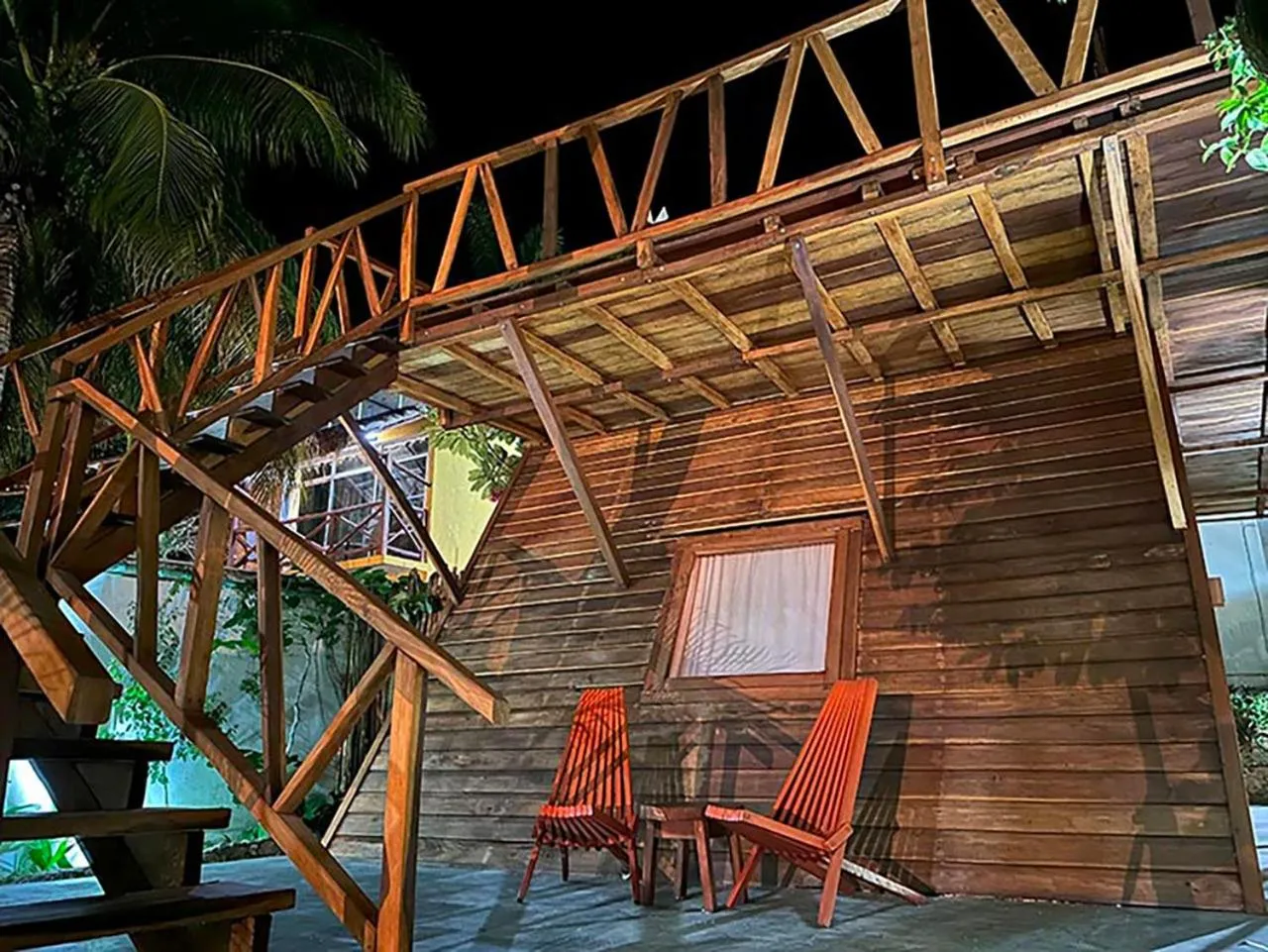 Property building in El Búho Lagoon Bacalar