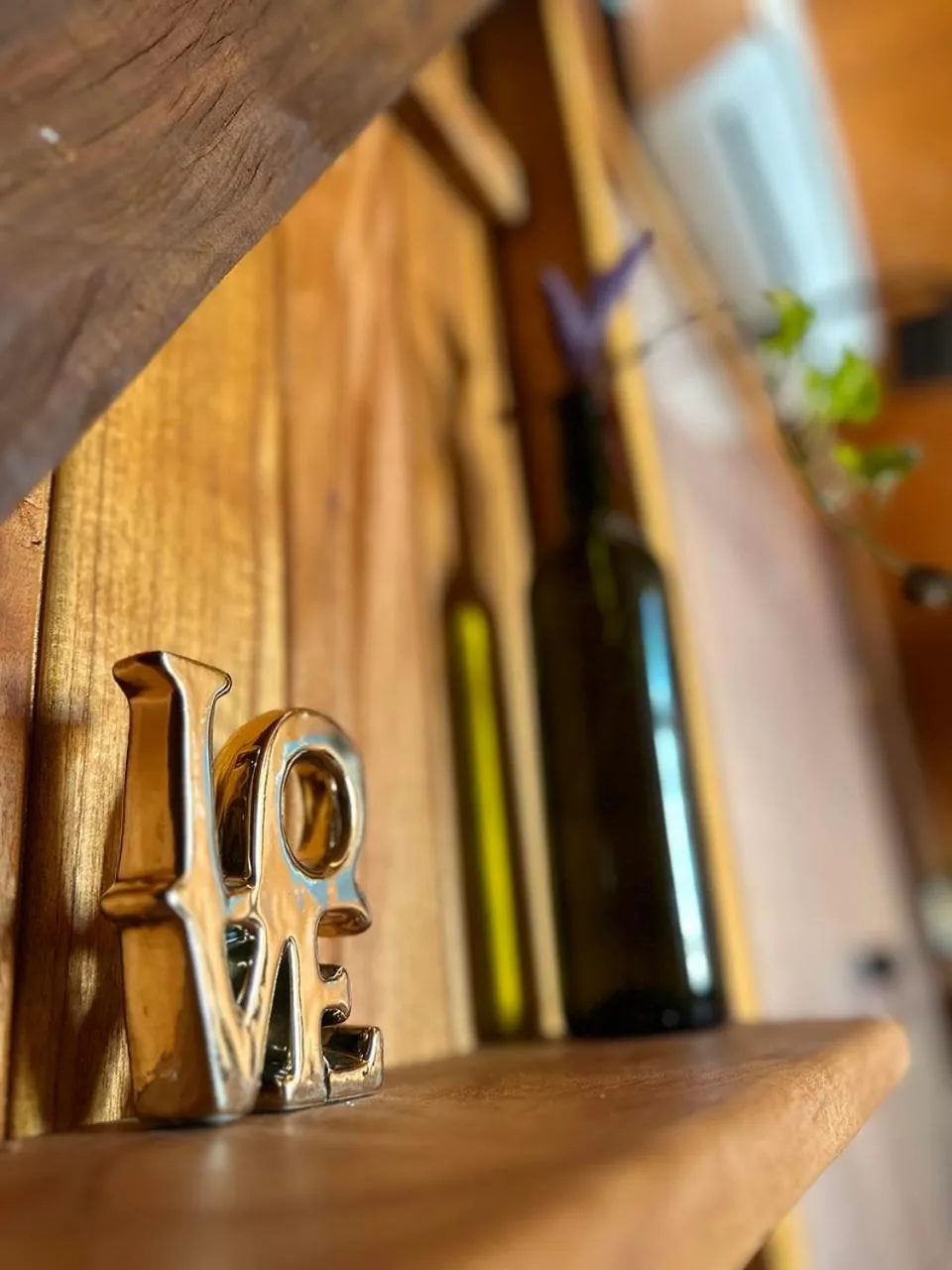 Shower in El Búho Lagoon Bacalar