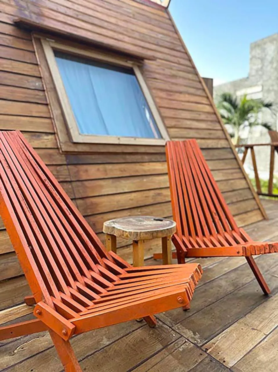 Balcony/Terrace in El Búho Lagoon Bacalar