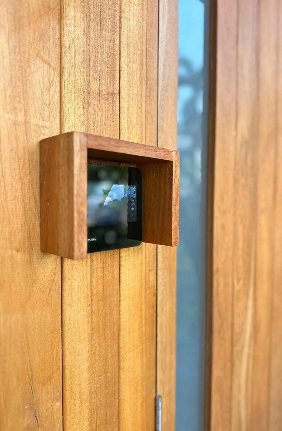 Facade/entrance in El Búho Lagoon Bacalar