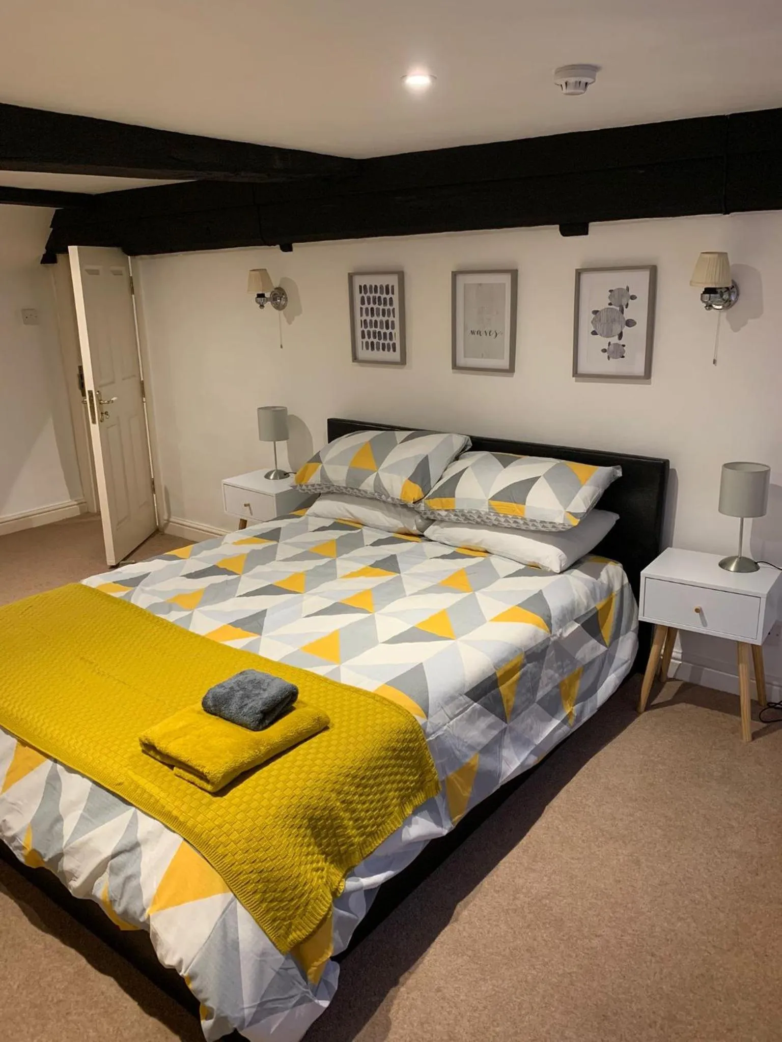 Bed in The Coach House