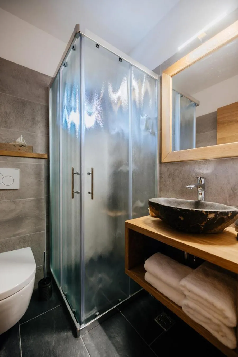 Bathroom in Eko hiša-Eco House Na razpotju