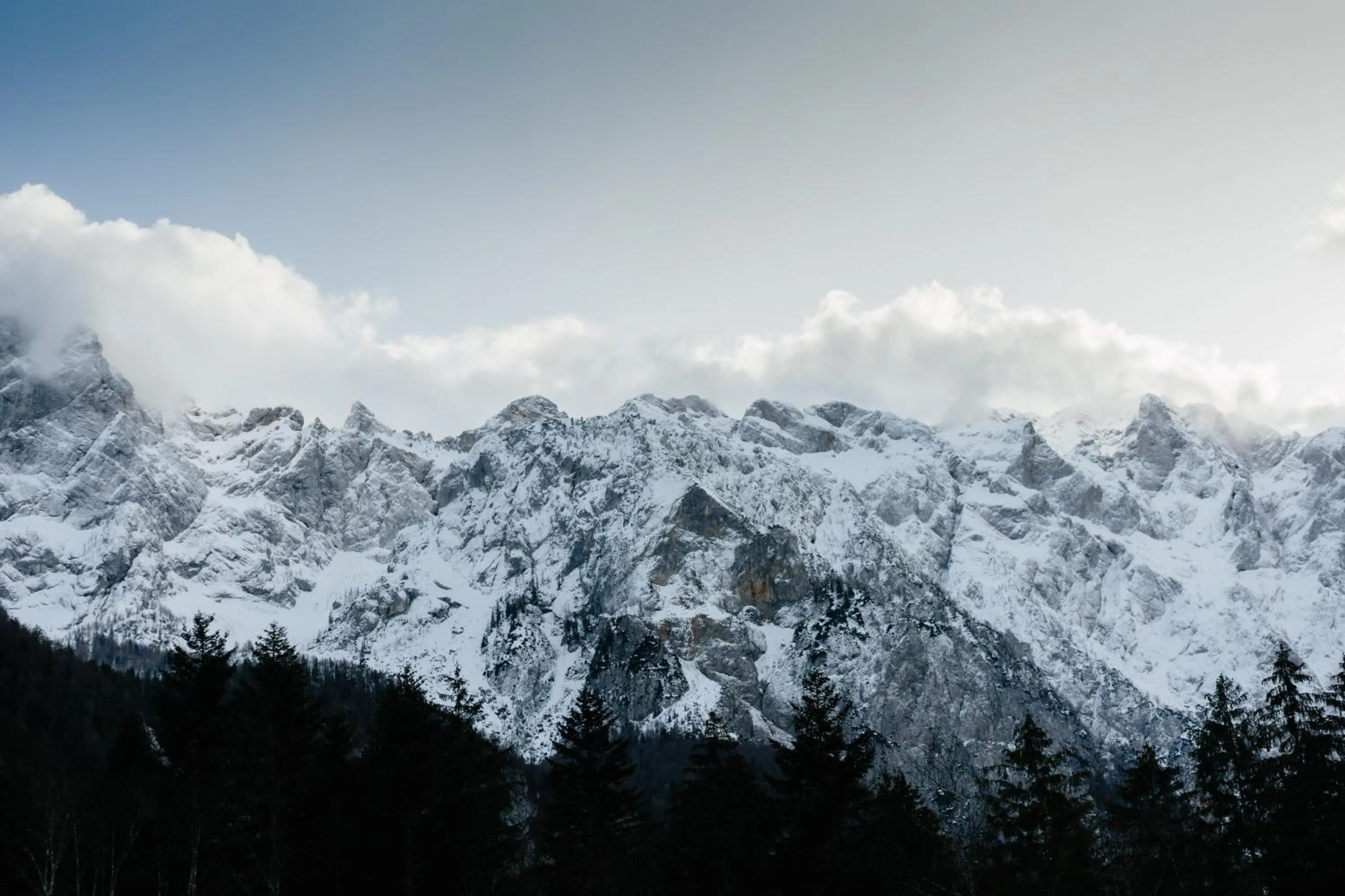 Mountain view in Eko hiša-Eco House Na razpotju