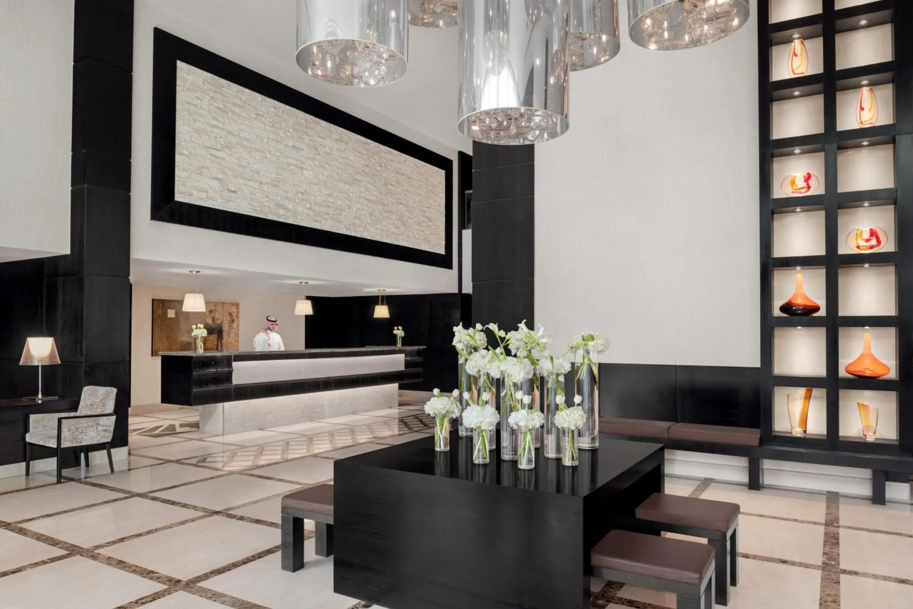 Lobby or reception in InterContinental Al Khobar by IHG Lobby or reception in InterContinental Al Khobar by IHG