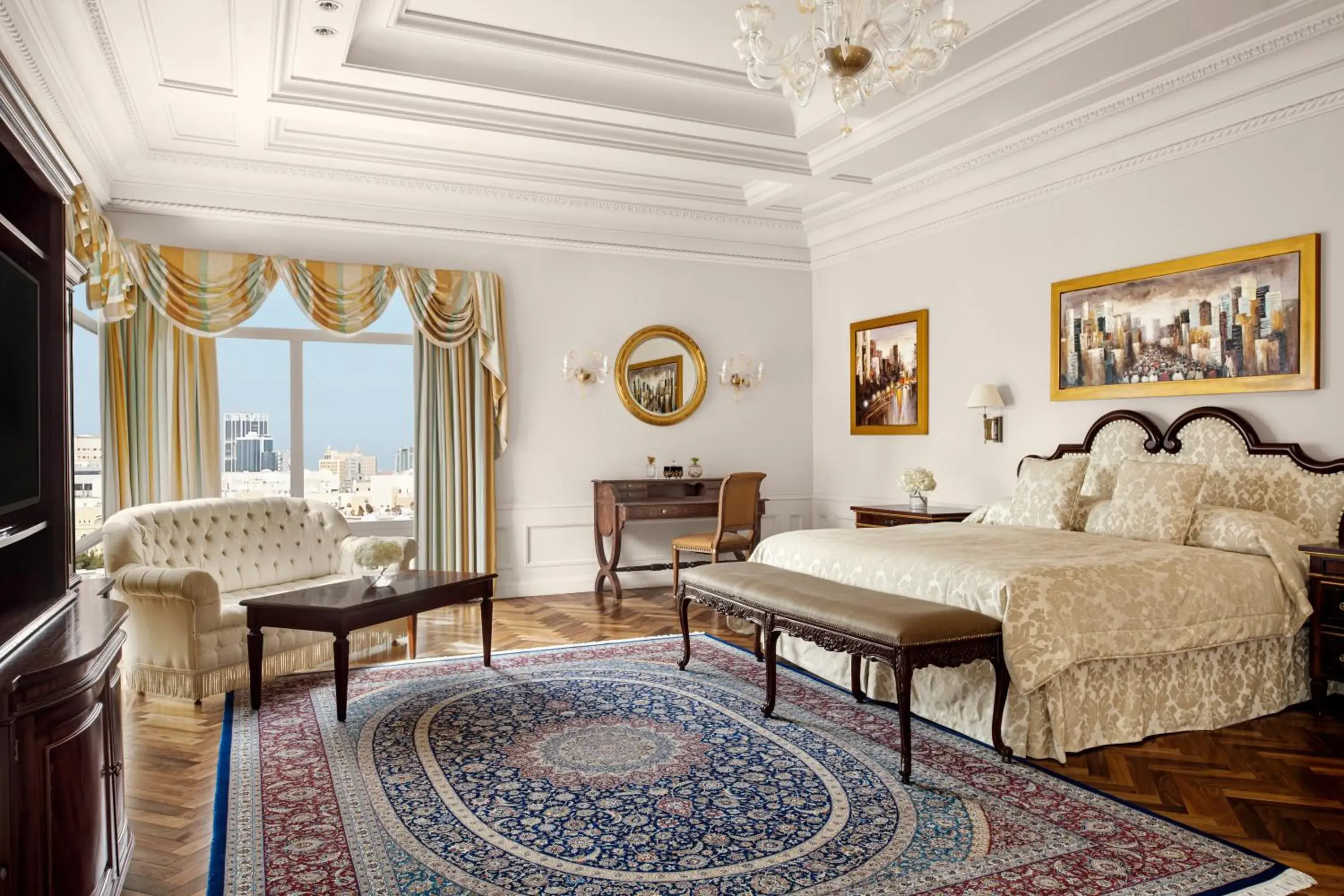 View (from property/room), Bed in InterContinental Al Khobar by IHG View (from property/room), Bed in InterContinental Al Khobar by IHG