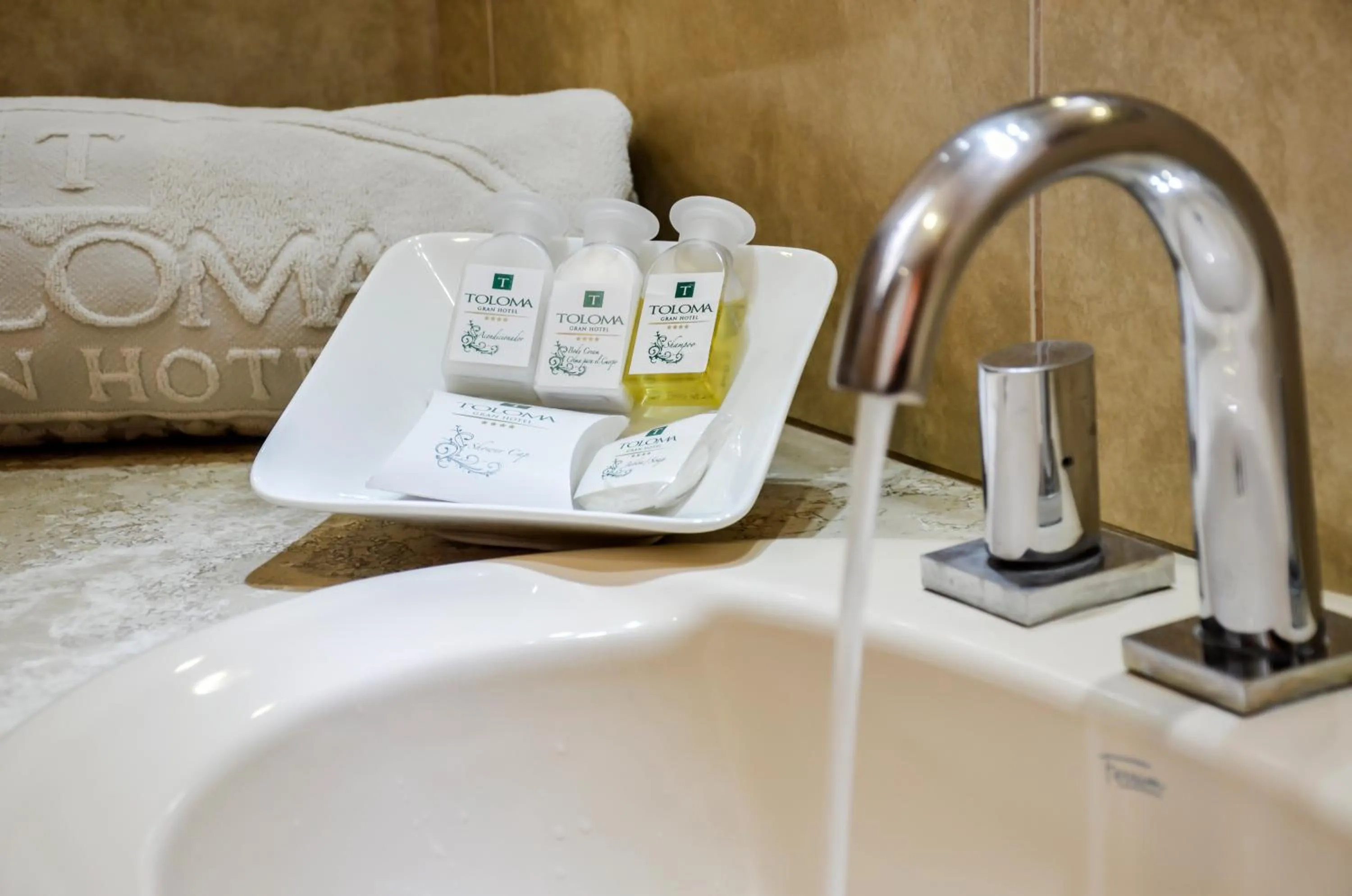 Bathroom in Gran Hotel Toloma