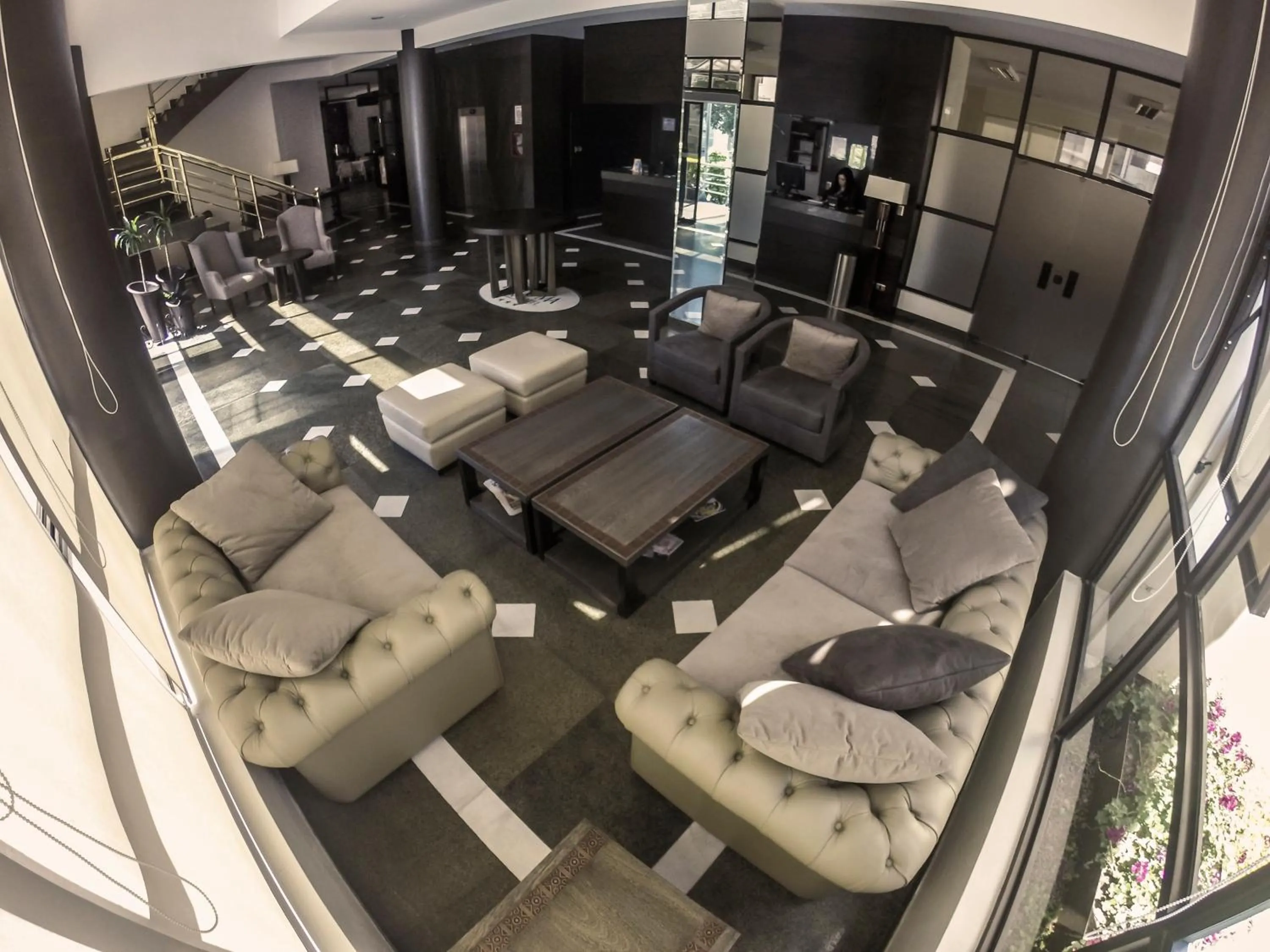 Living room in Gran Hotel Toloma