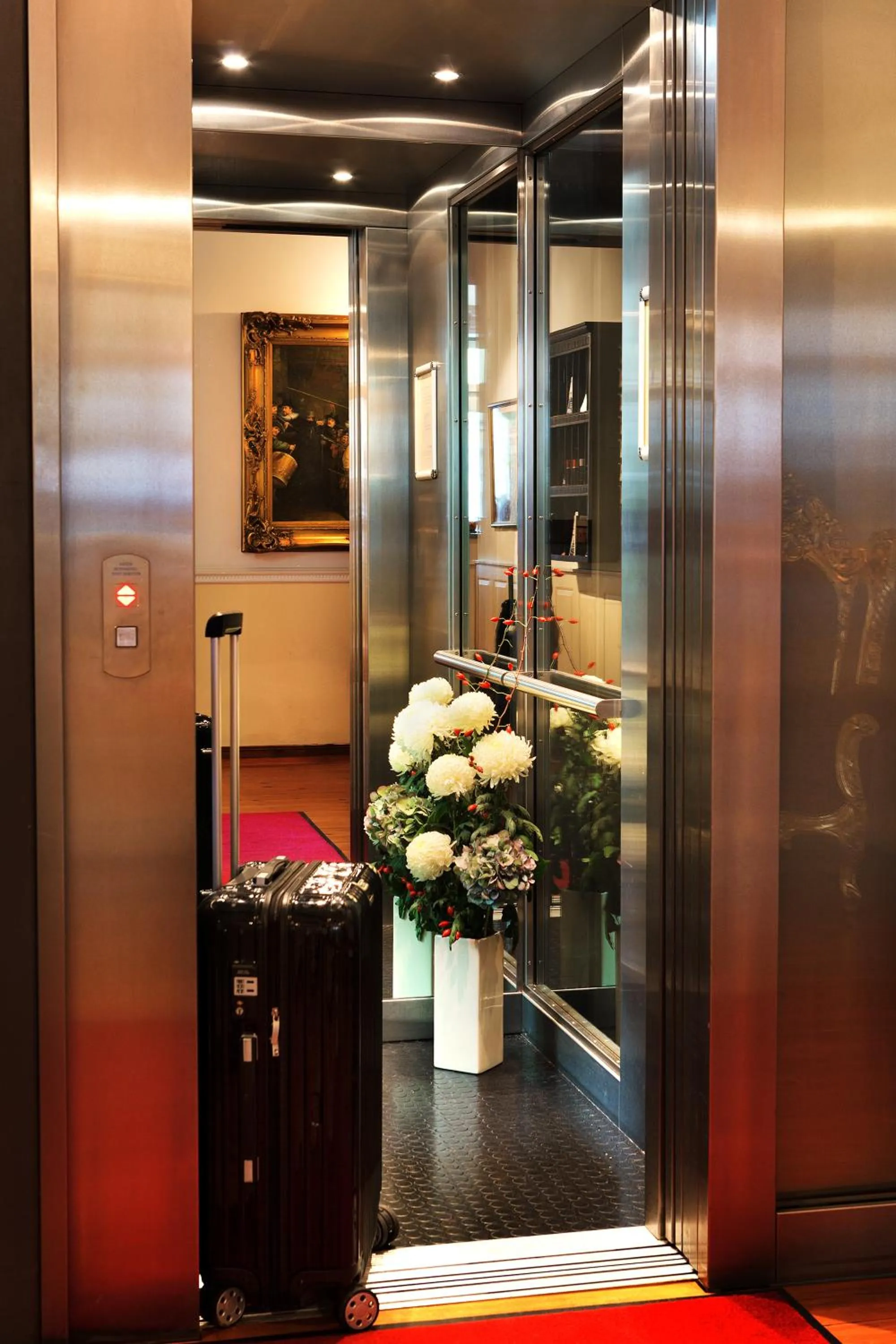 Decorative detail in Honigmond Boutique Hotel