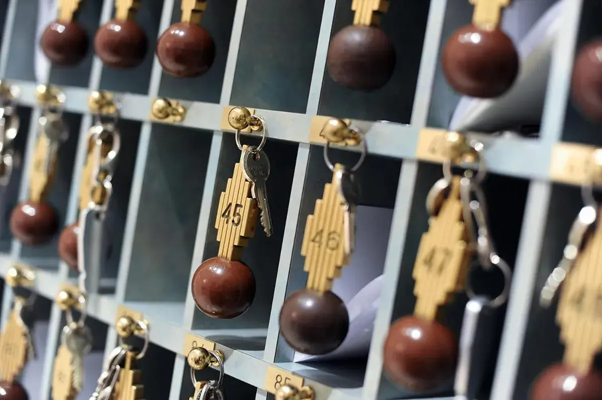 Lobby or reception in Hotel Palmenhof Lobby or reception in Hotel Palmenhof