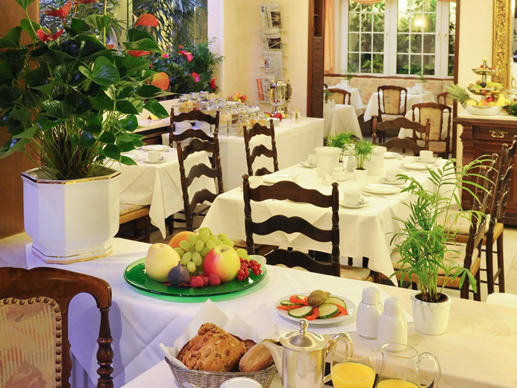 Restaurant/places to eat in Hotel Palmenhof
