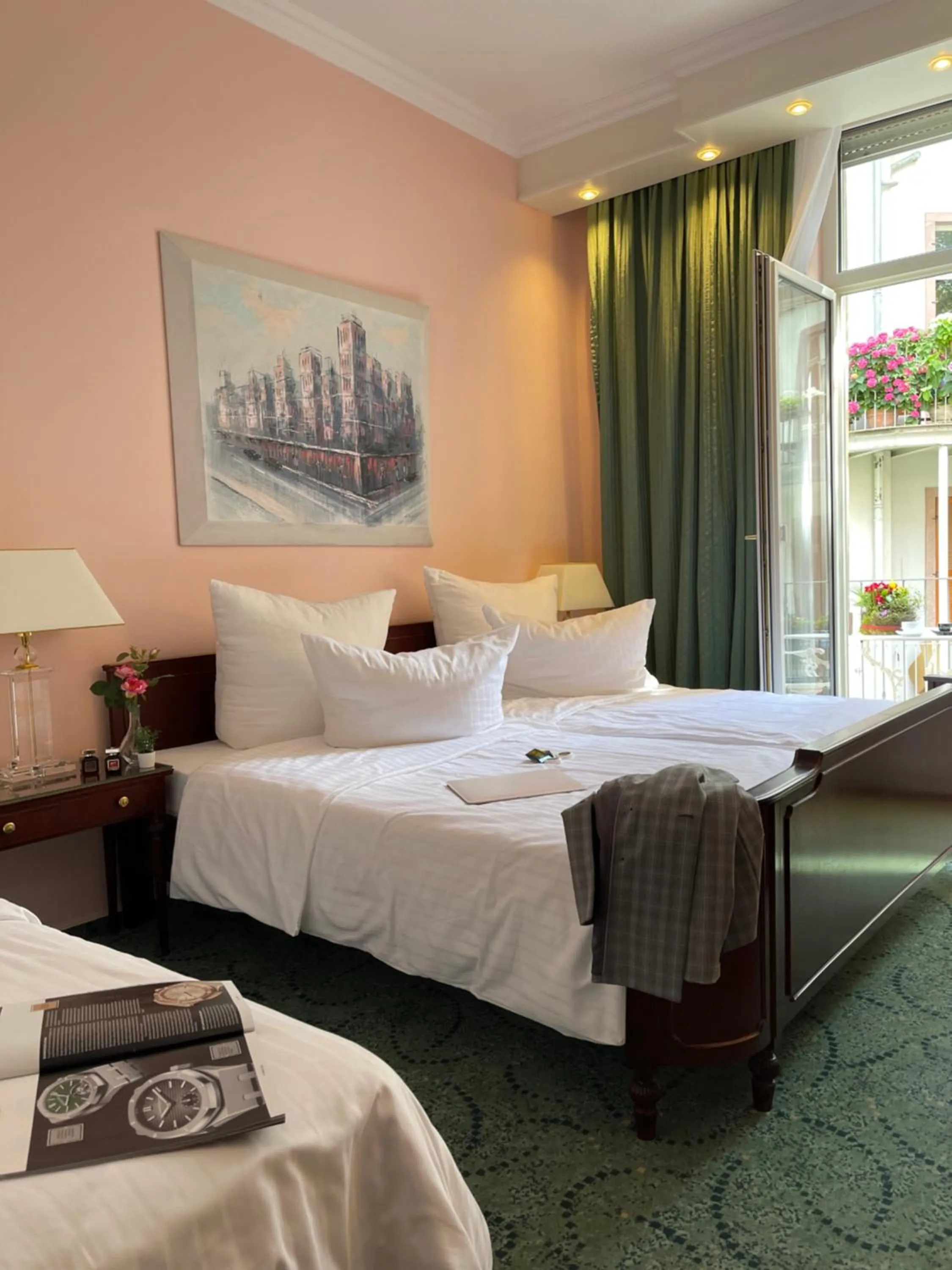 Photo of the whole room, Bed in Hotel Palmenhof