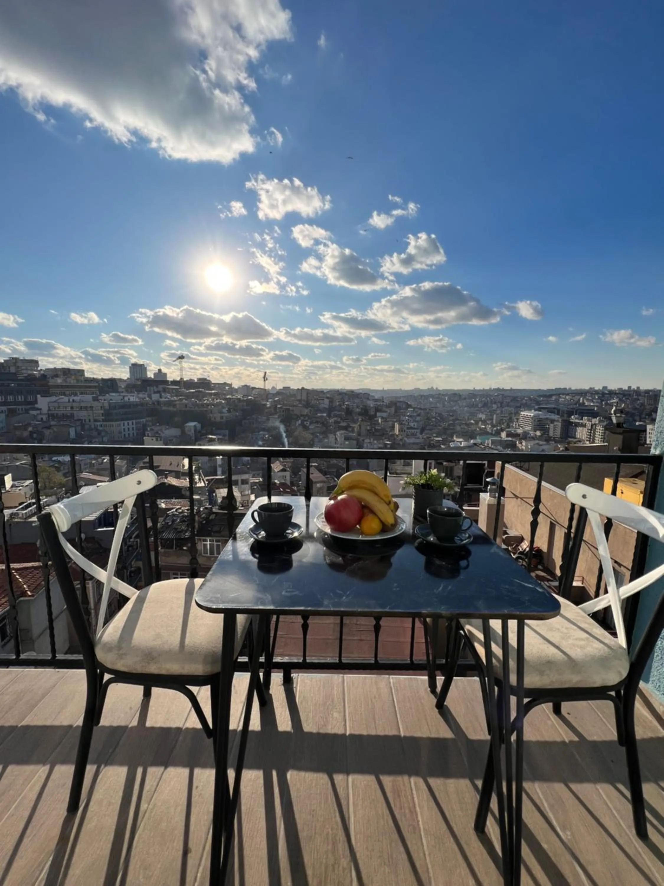 Balcony/Terrace in Taksim Larissa hotel suites