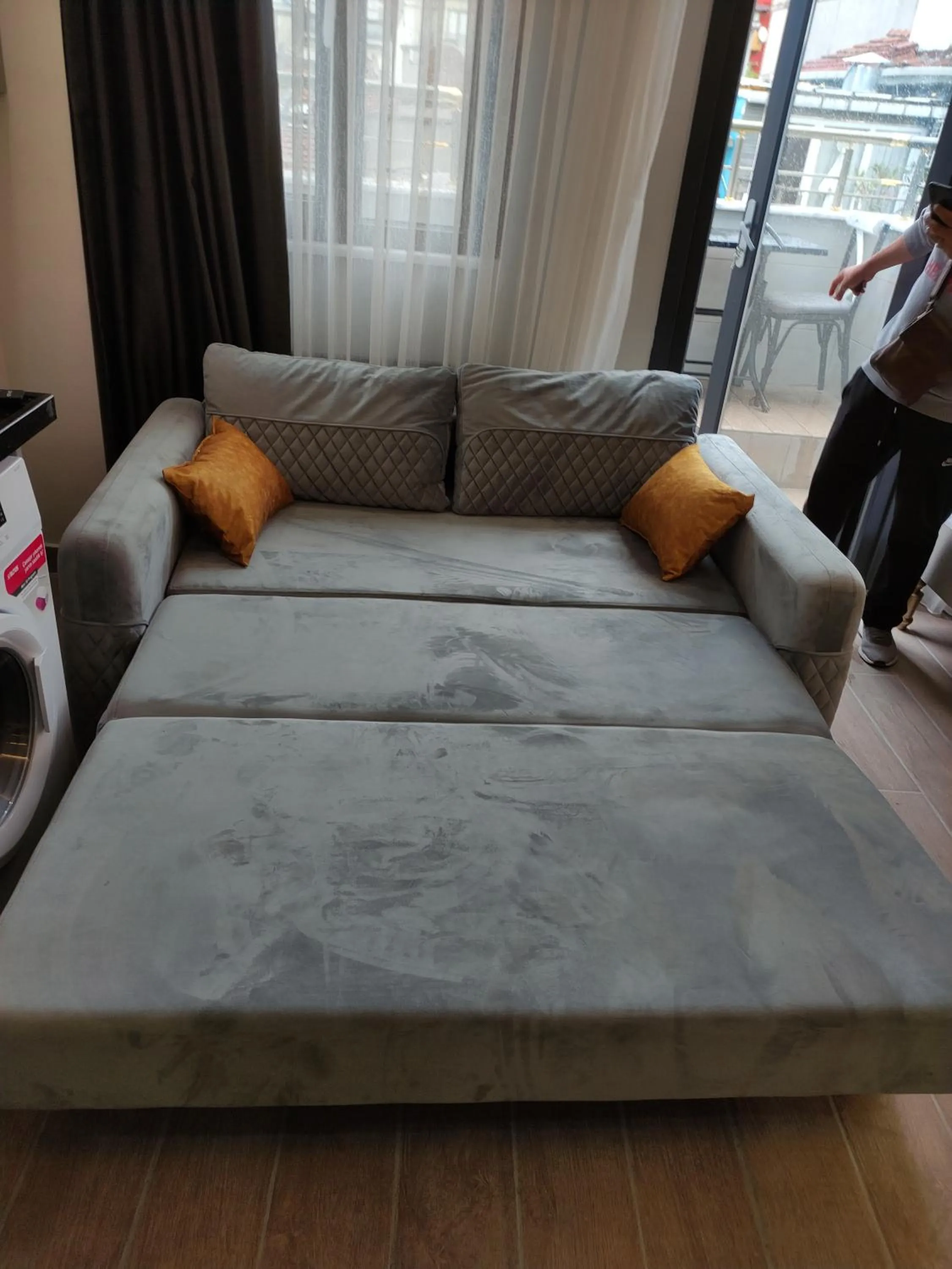 Bed in Taksim Larissa hotel suites