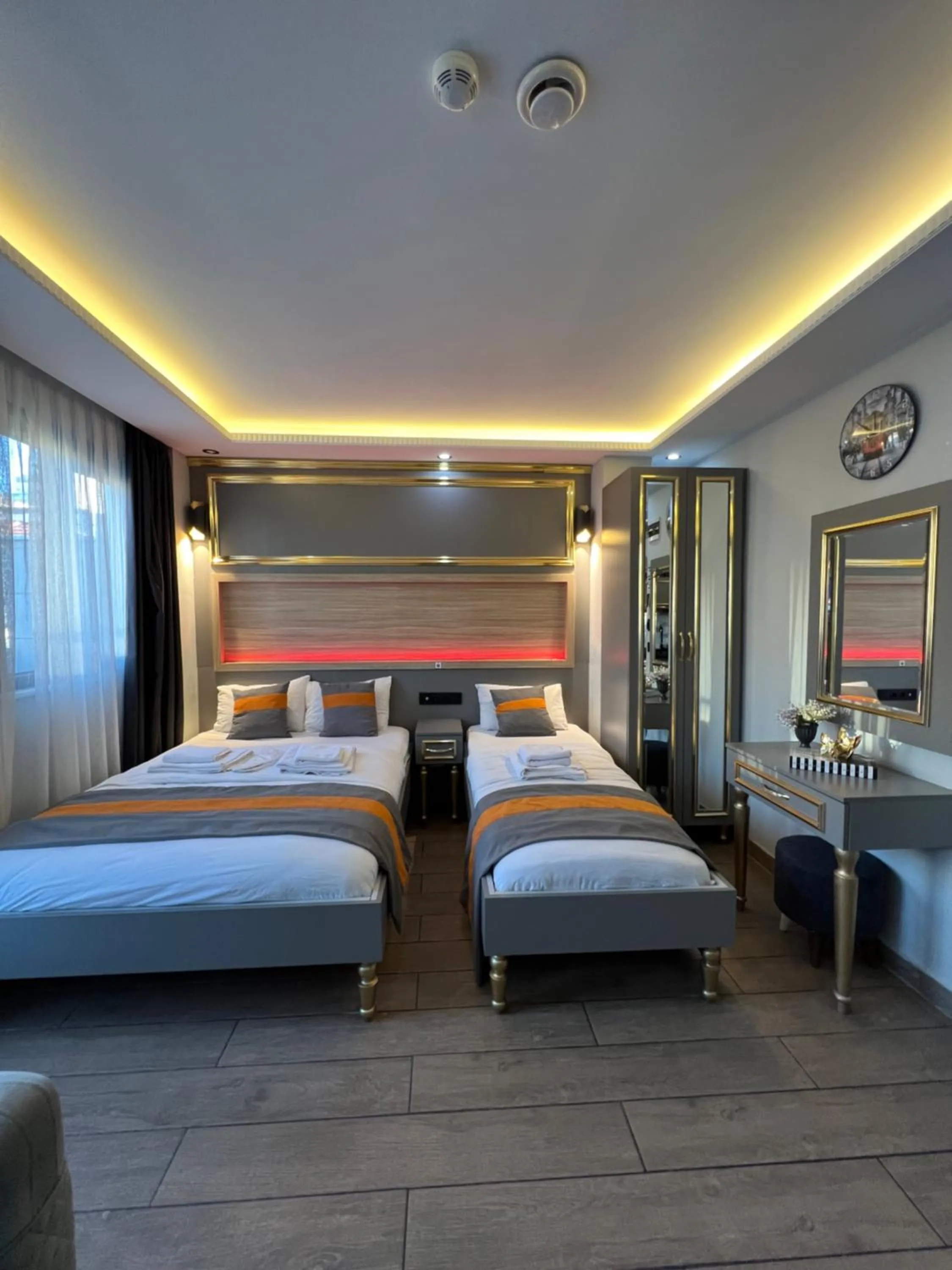 Bed in Taksim Larissa hotel suites
