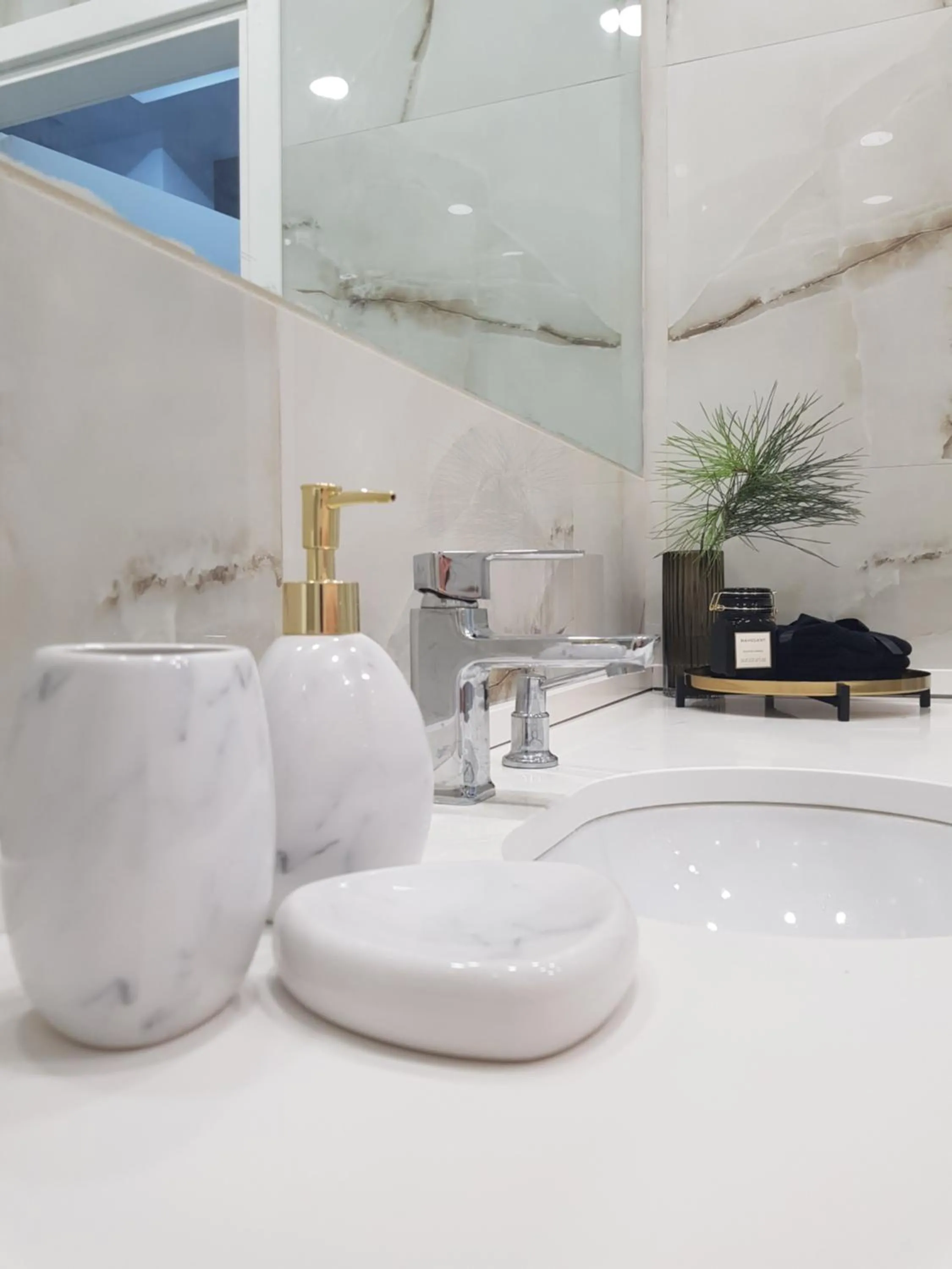 Bathroom in Ivory Lane City Center Luxury Suite