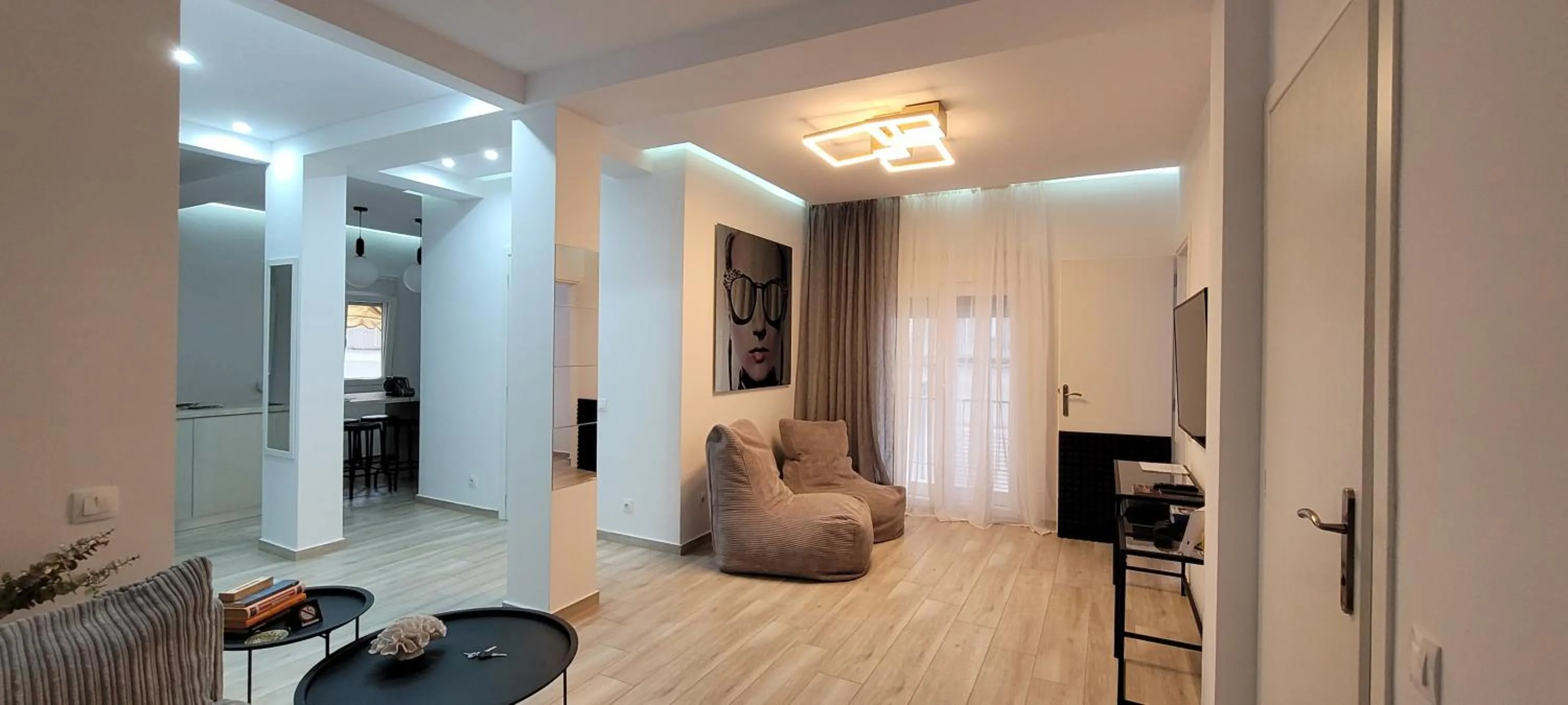 Living room in Ivory Lane City Center Luxury Suite