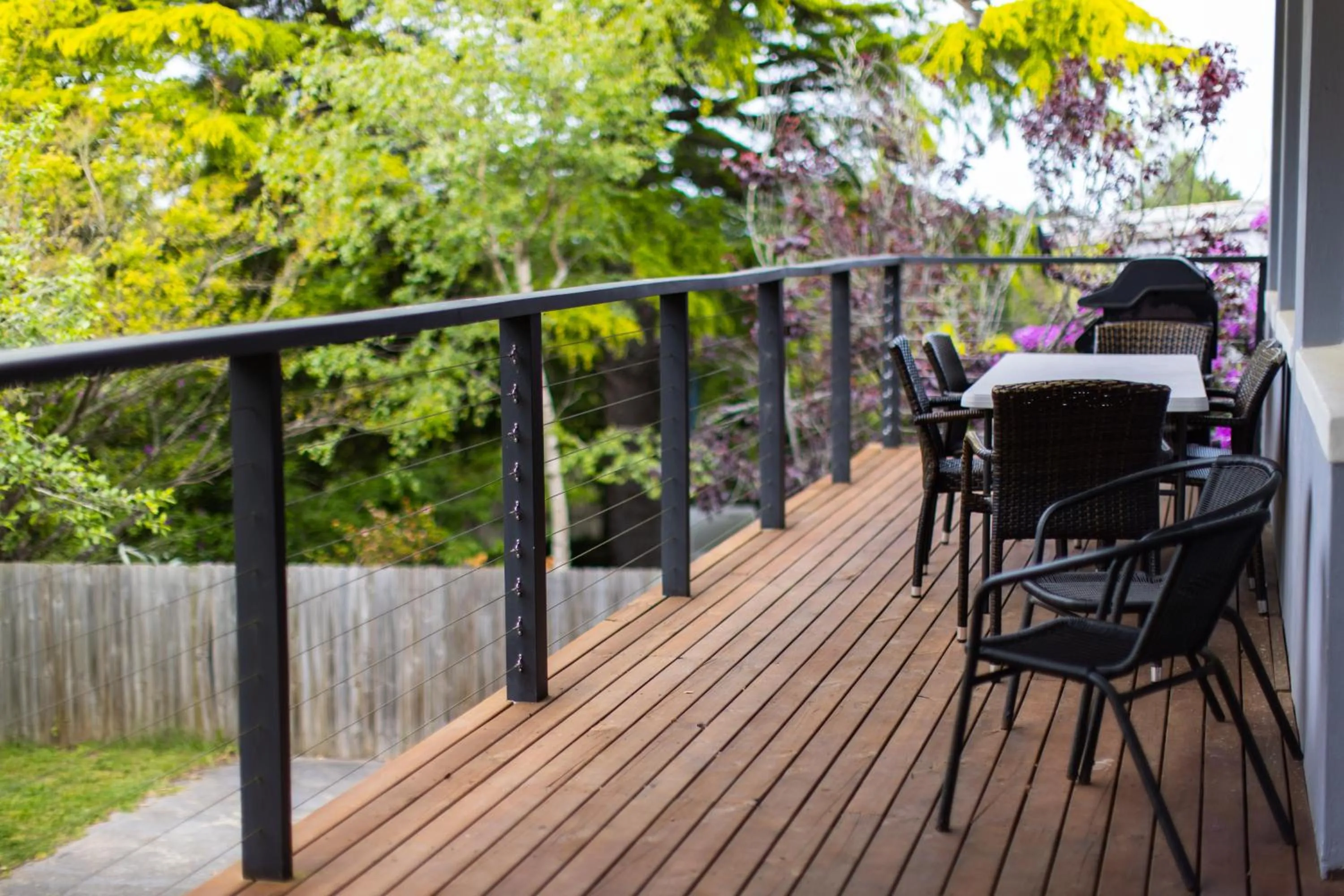 Balcony/Terrace in WildLife Lodge Katoomba