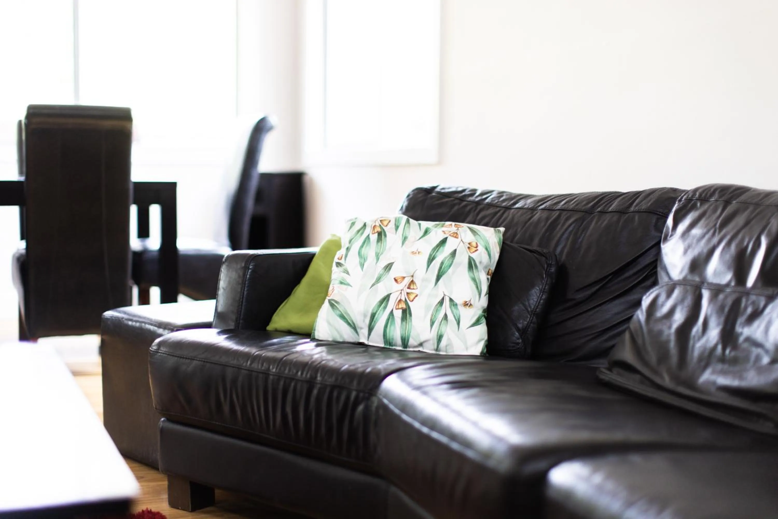 Living room in WildLife Lodge Katoomba