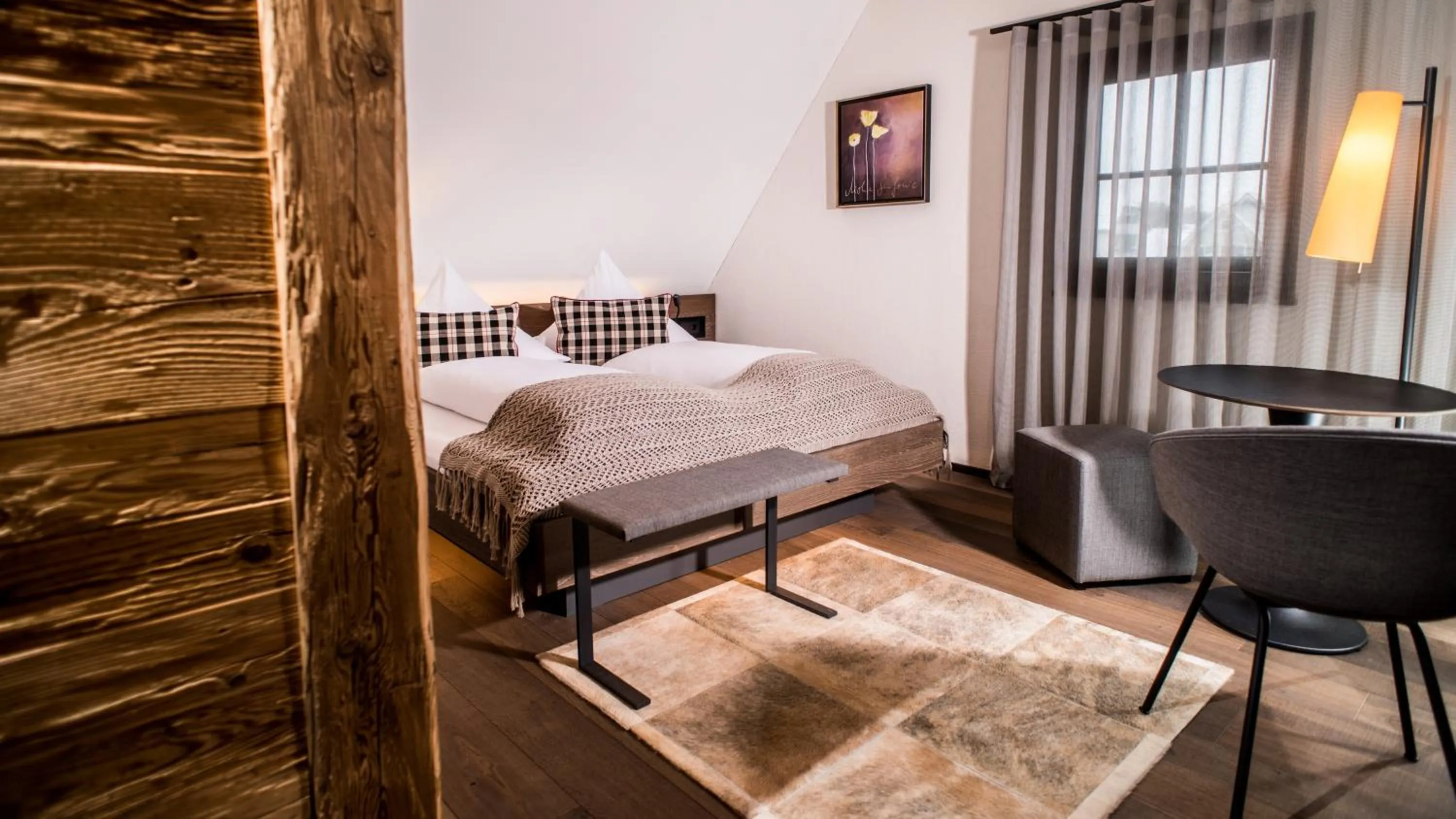 Photo of the whole room, Bed in Hotel-Gasthof Adler