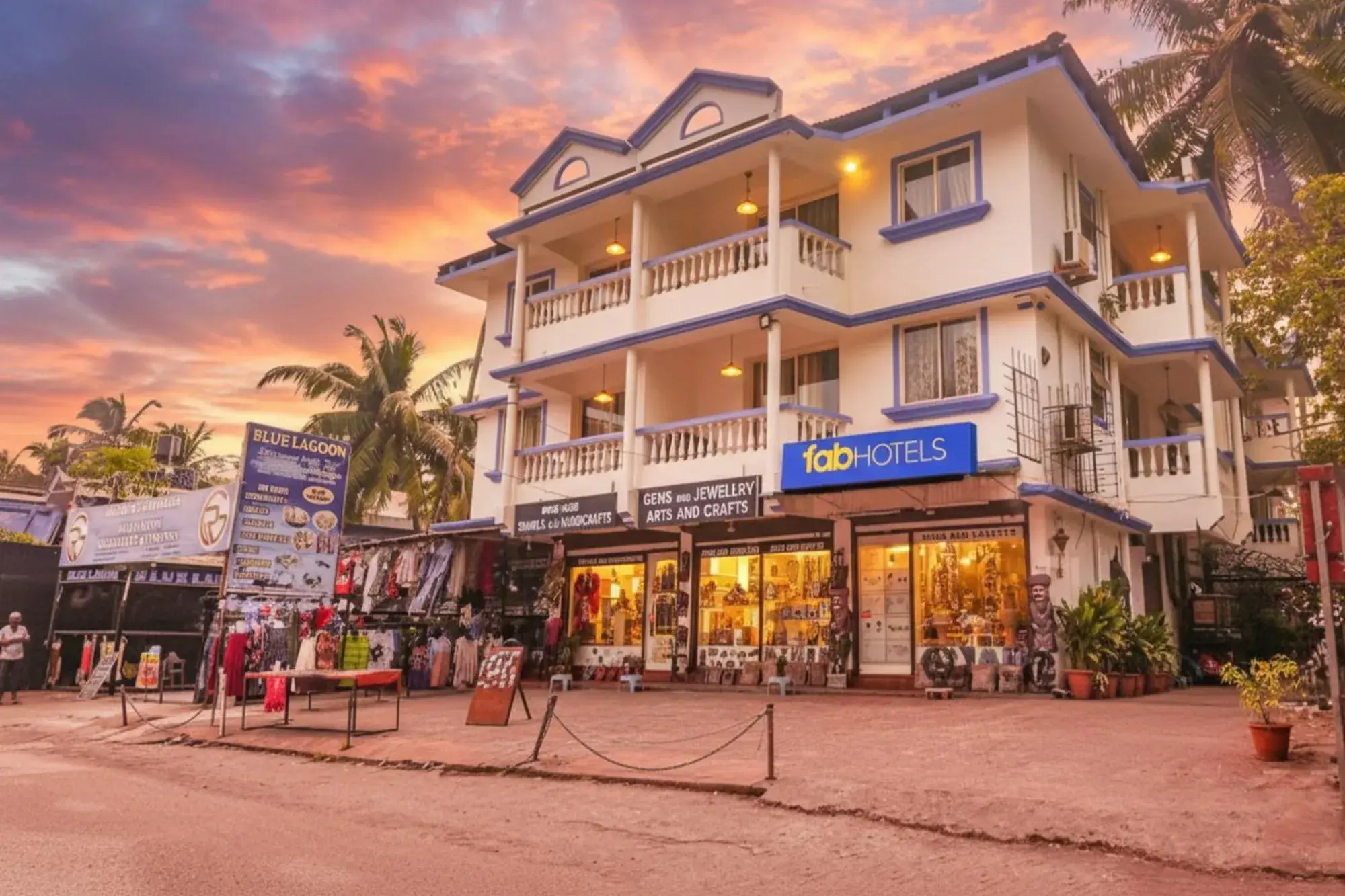 Property building in FabHotel Grand Royal Palms - Nr Benaulim Beach Property building in FabHotel Grand Royal Palms - Nr Benaulim Beach