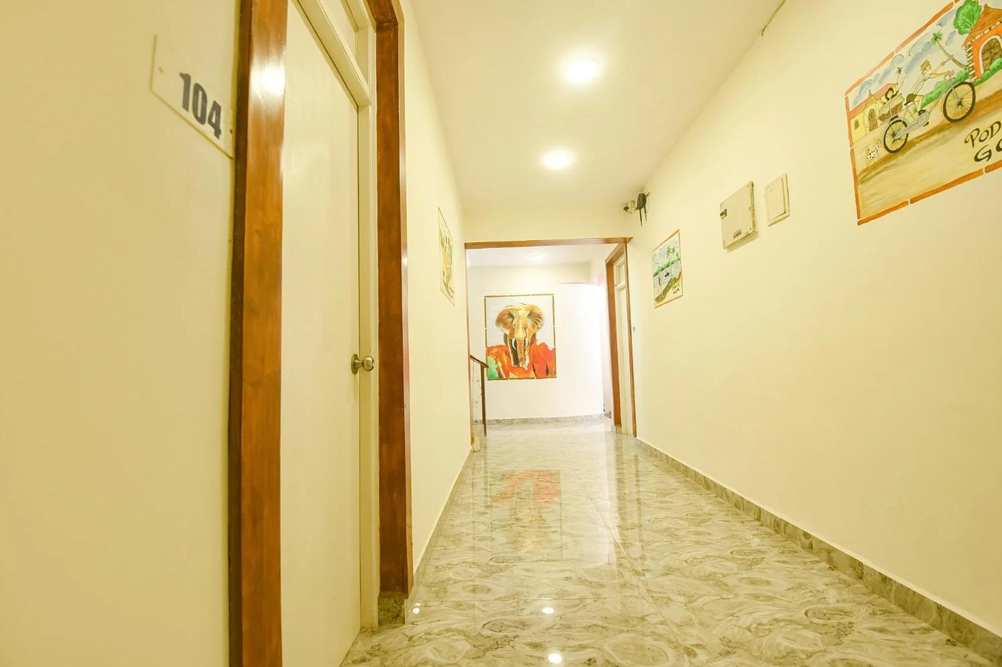 Lobby or reception in FabHotel Grand Royal Palms - Nr Benaulim Beach