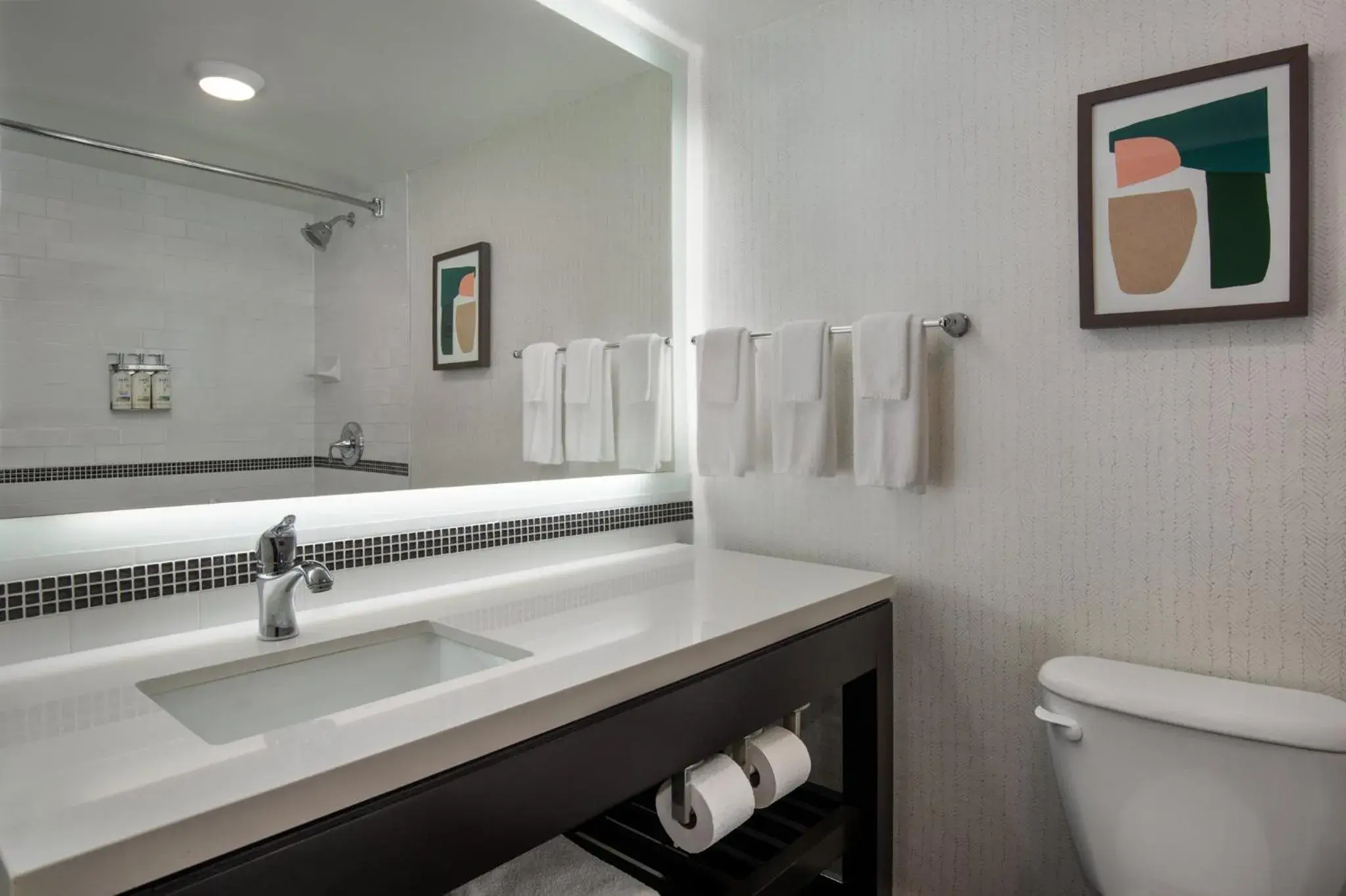 Bathroom in Holiday Inn Hotel & Suites St.Catharines-Niagara by IHG Bathroom in Holiday Inn Hotel & Suites St.Catharines-Niagara by IHG