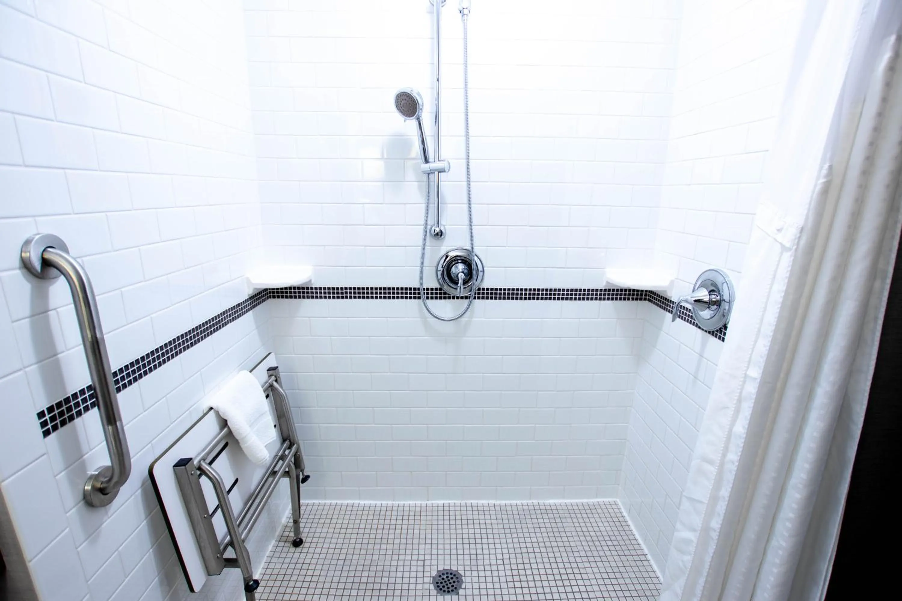 Shower in Holiday Inn Hotel & Suites St.Catharines-Niagara by IHG