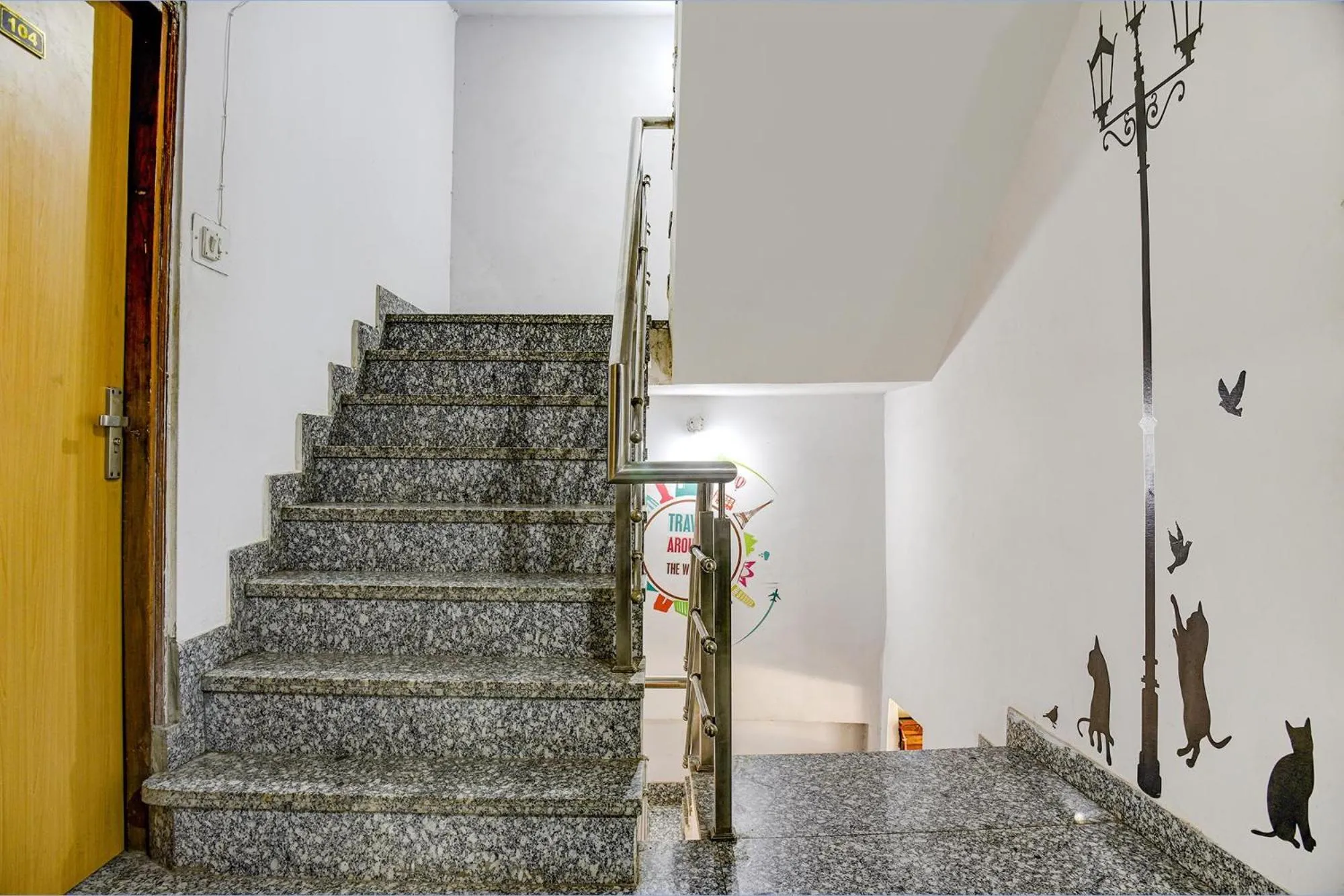 Lobby or reception in FabHotel Surbhi